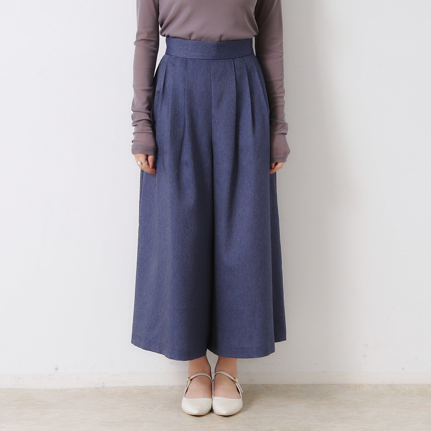 Couture broach「【きれいめ・大人カジュアル・通勤】デニムライクスカンツ」|その他|