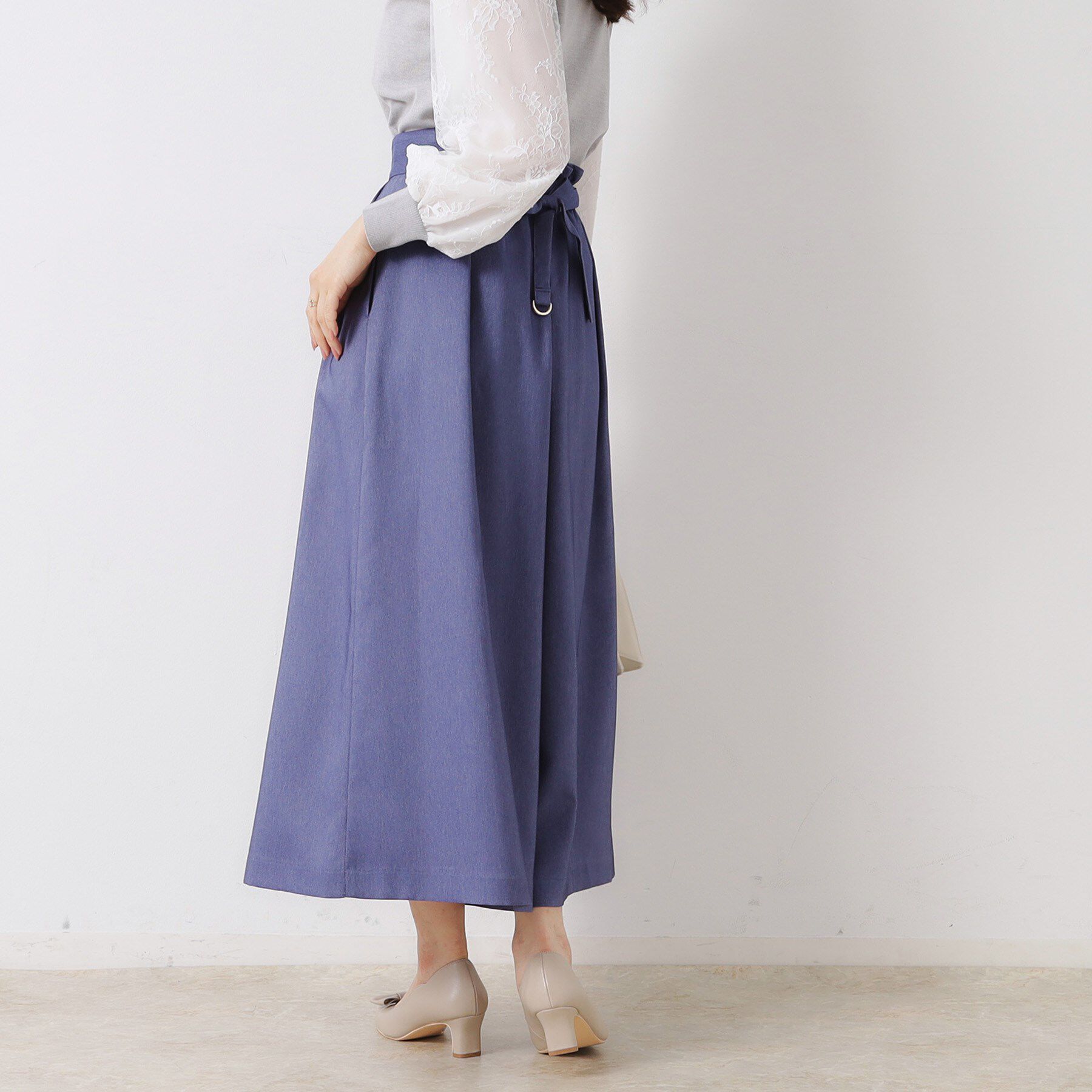 Couture broach「【きれいめ・大人カジュアル・通勤】デニムライクスカンツ」|その他|