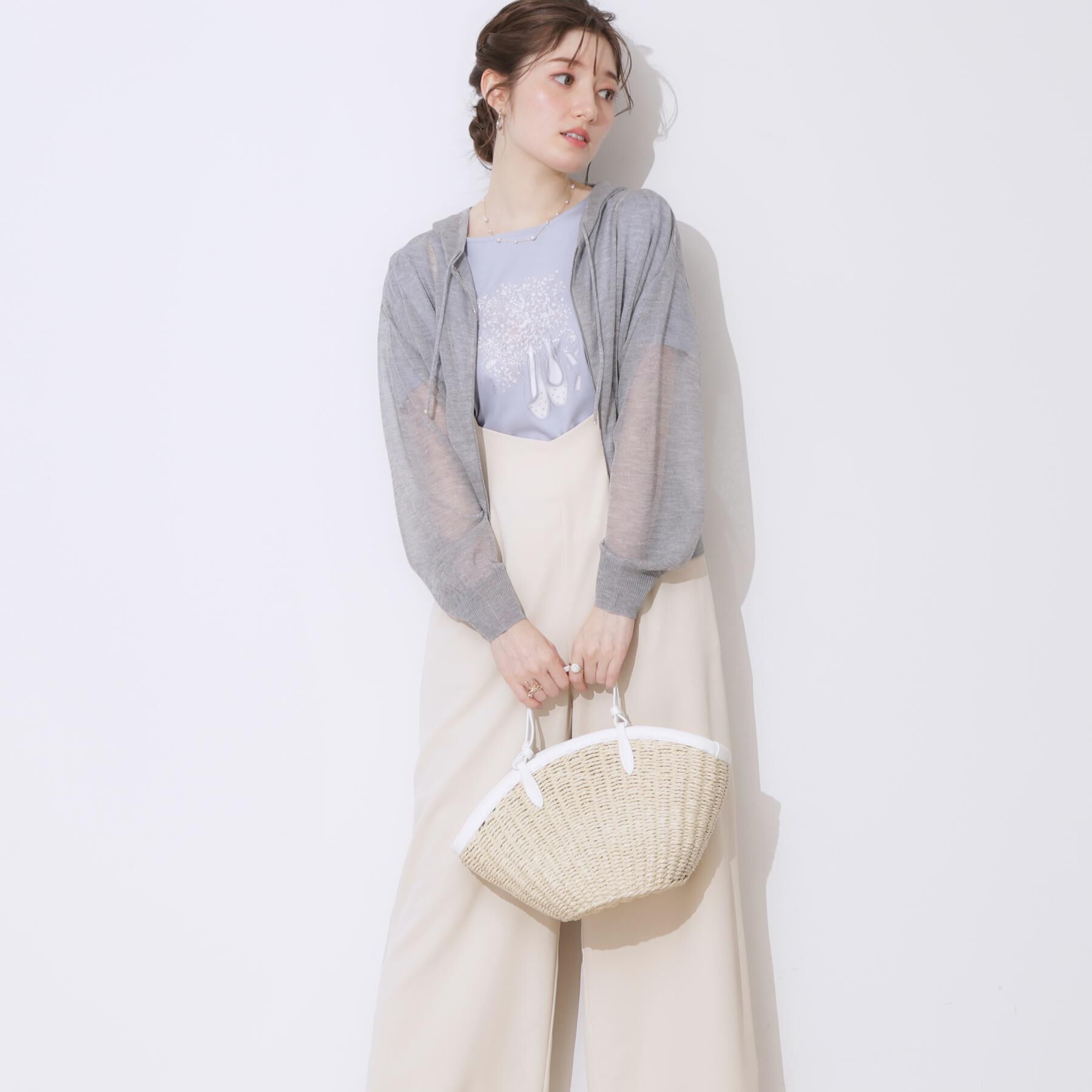 Couture broach「【マシンウォッシャブル・きれいめ】キャミロンパース」|その他|