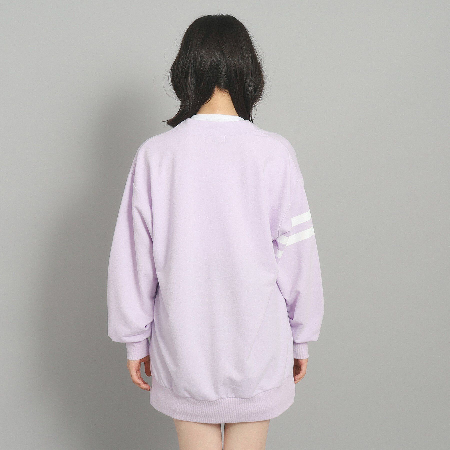 PINK-latte「【130cmあり】カレッジロゴカーディガン」|カーディガン|