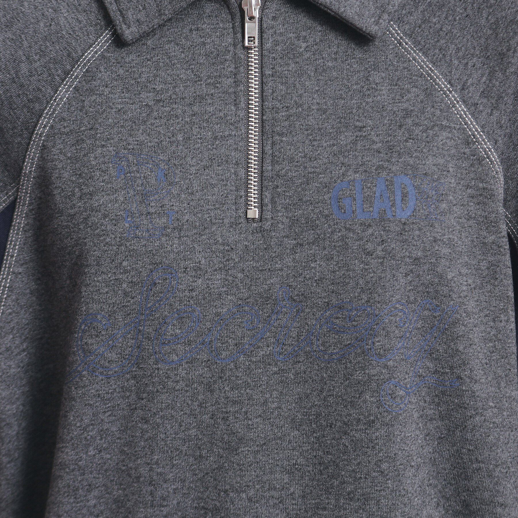 PINK-latte「ビックシルエット ハーフジップ」|Tシャツ・カットソー|