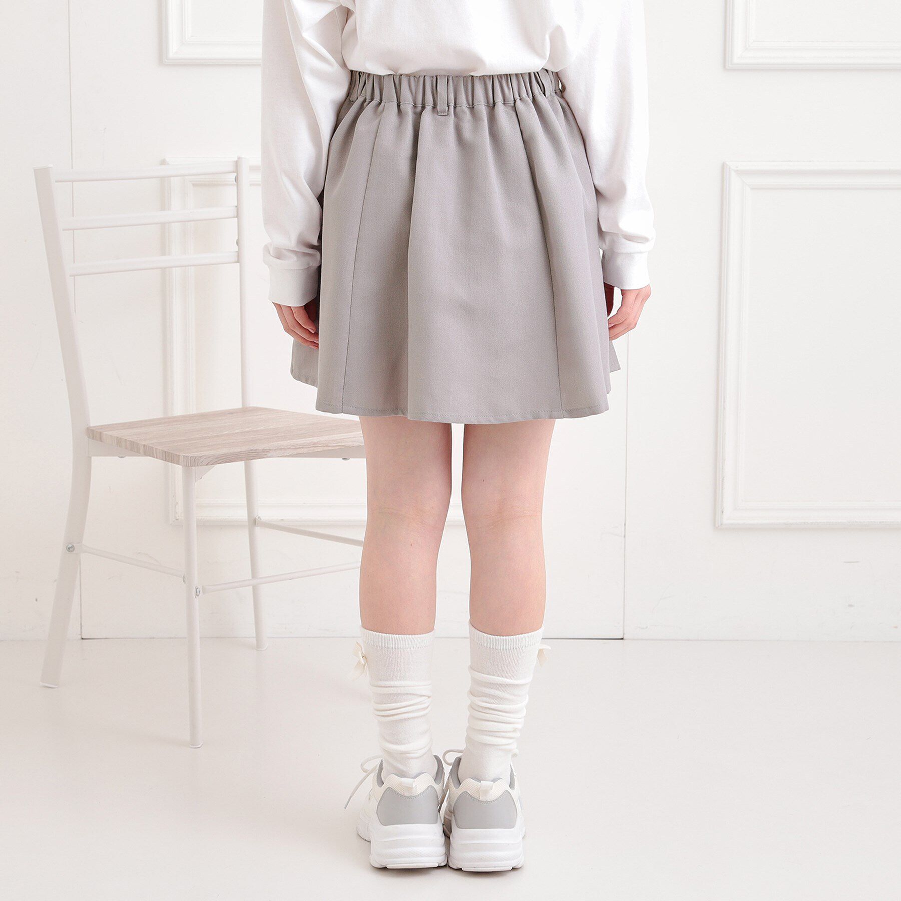 PINK-latte「インパンプリーツ無地スカート」|スカート|