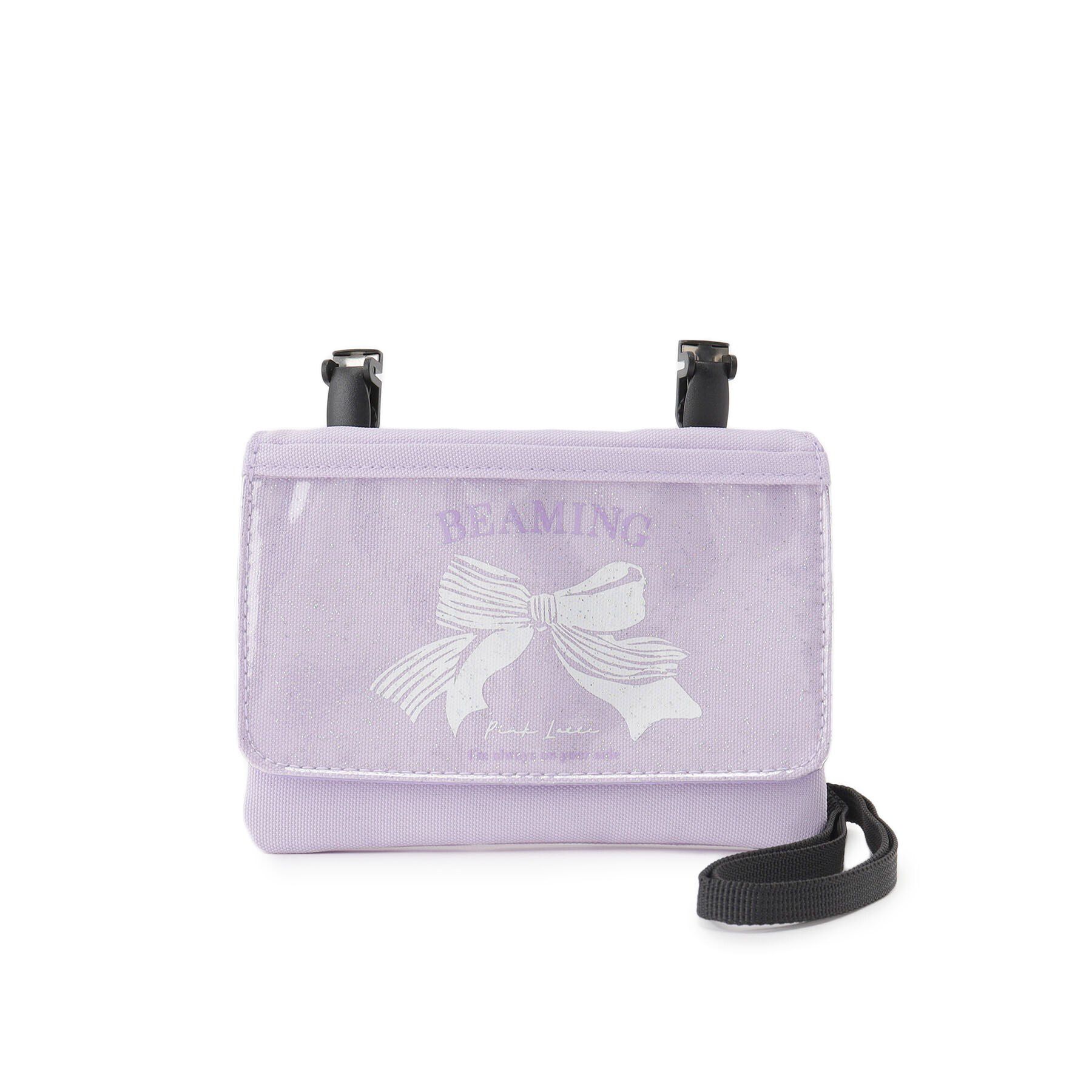 PINK-latte「マルチポケット」|ポーチ|パープル(081)