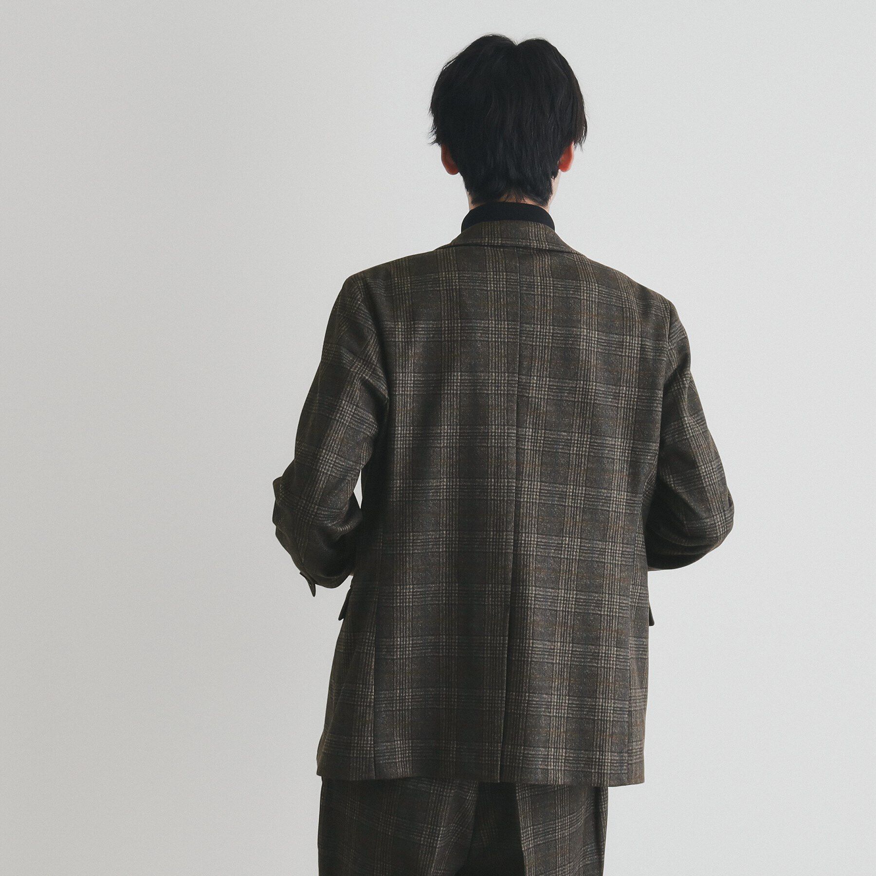 THE SHOP TK「起毛TRジャージジャケット　【セットアップ可/ビジネス対応/ストレッチ】」|テーラードジャケット|