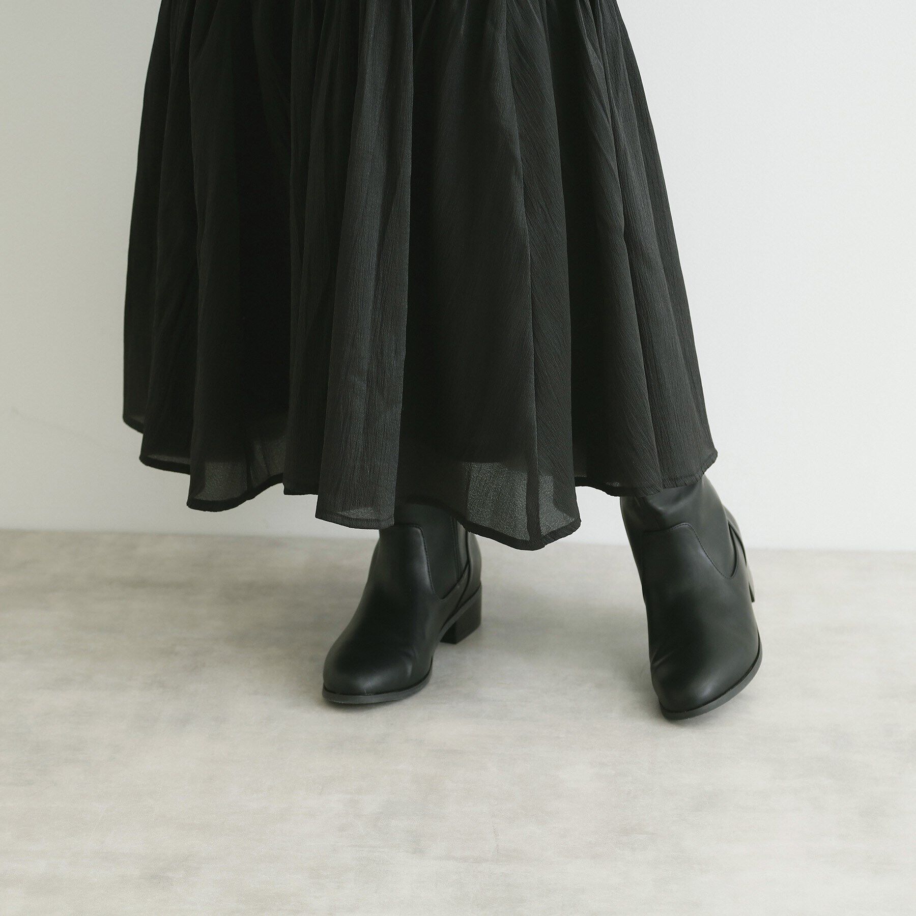 THE SHOP TK「【着回し力◎】ダンボールドッキングワンピース/洗える」|ワンピース|