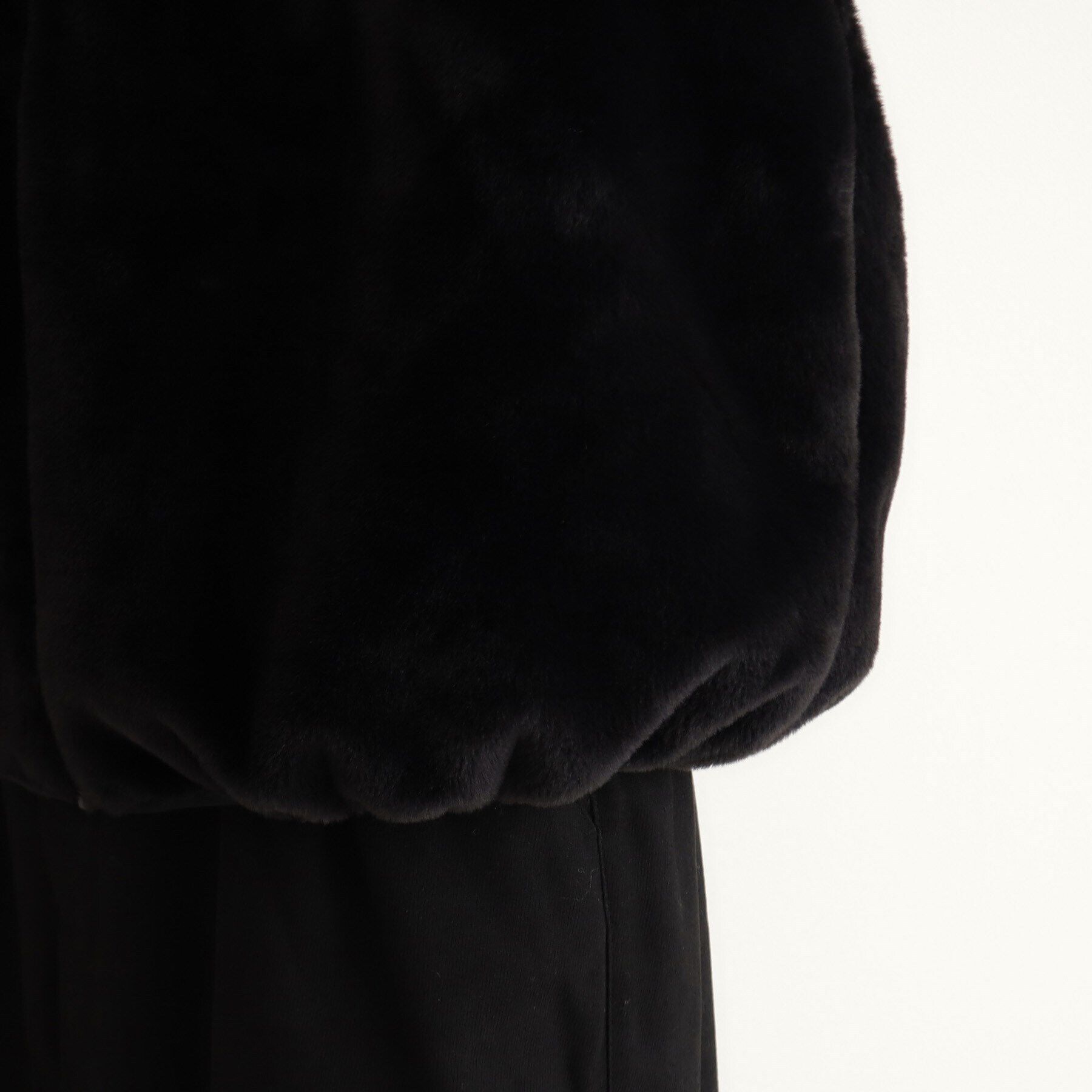 THE SHOP TK「フードフェイクファーブルゾン ユニセックス」|ブルゾン・スタジャン|