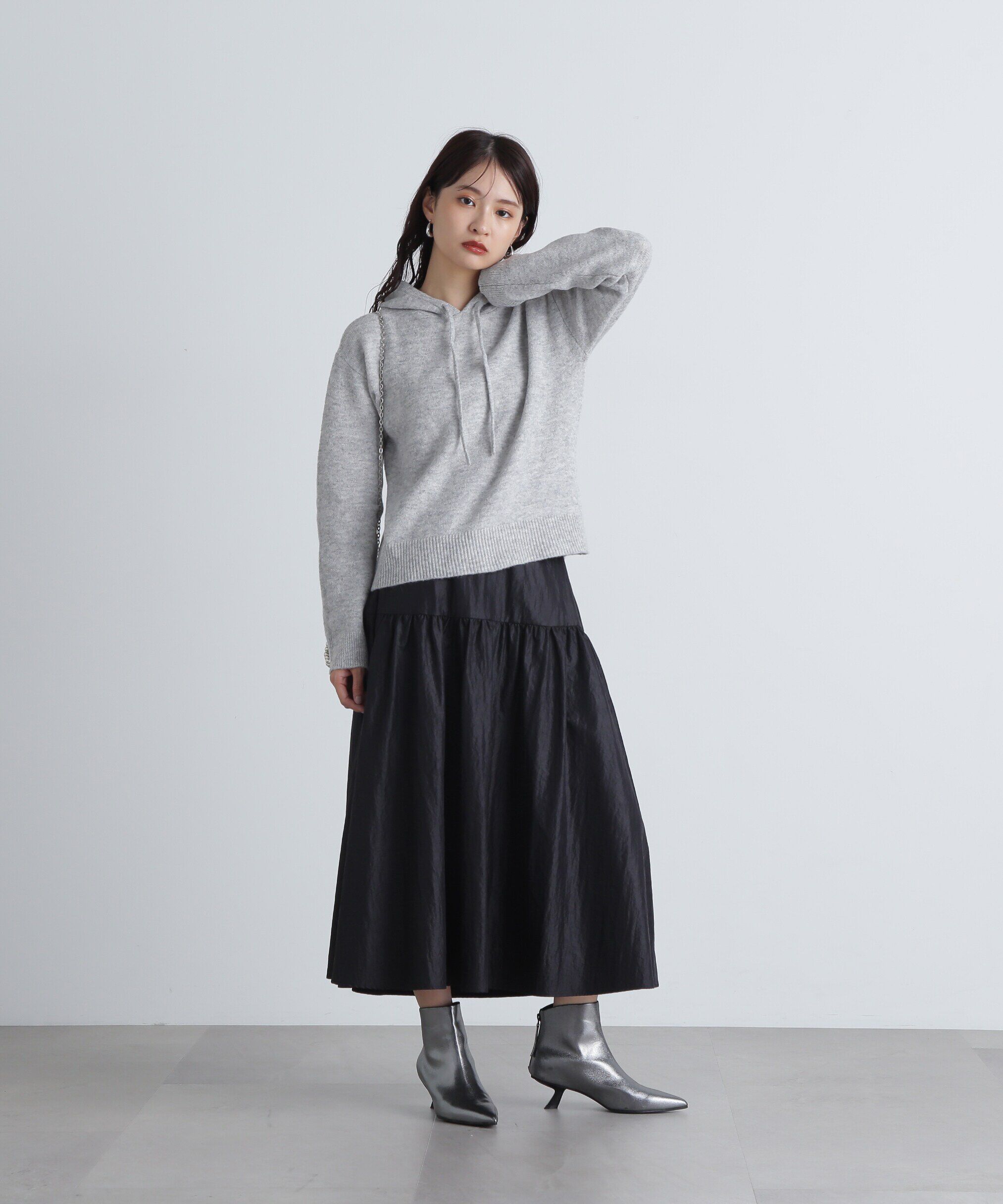  「ニットパーカー」|ニット・セーター|