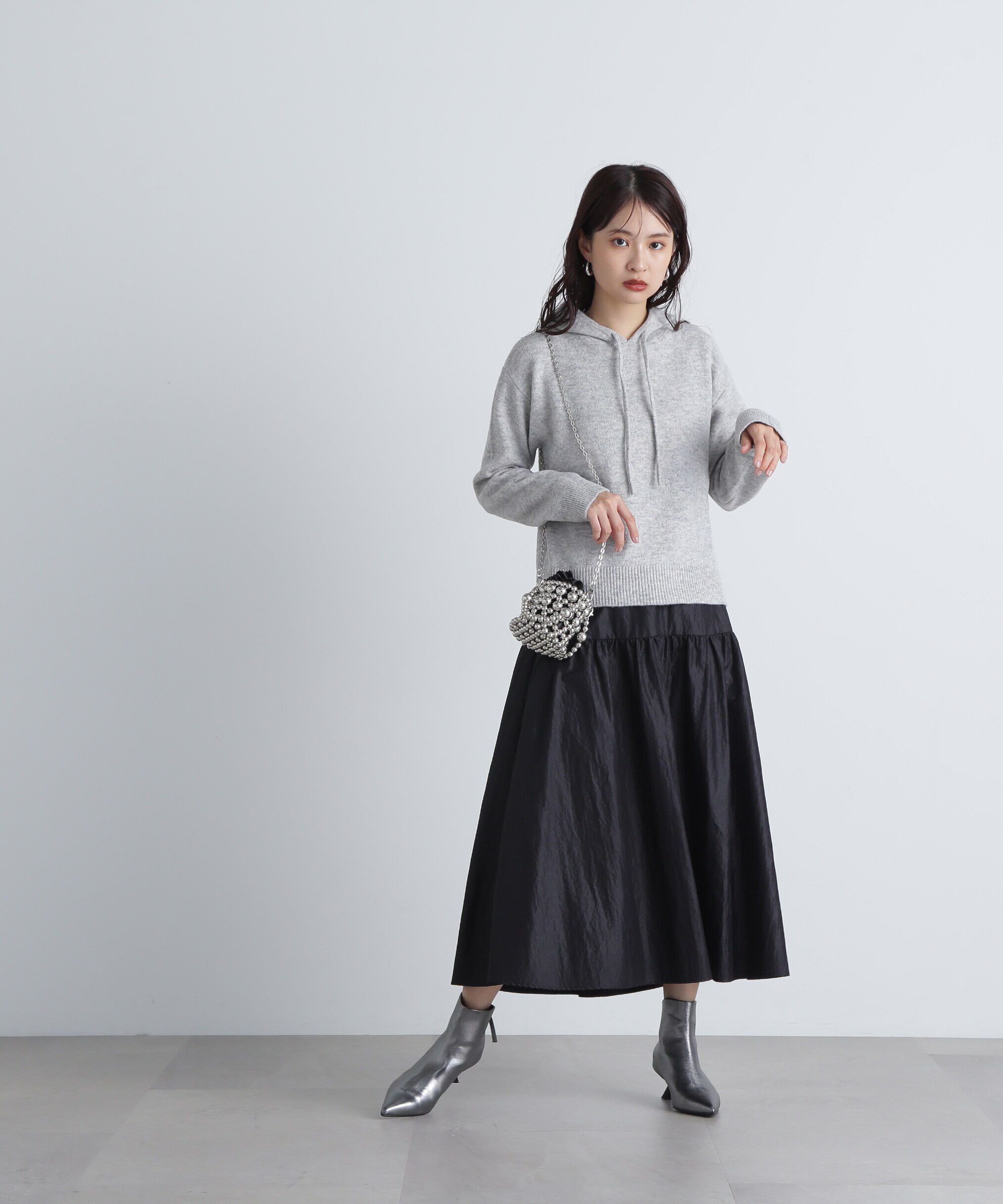  「ニットパーカー」|ニット・セーター|