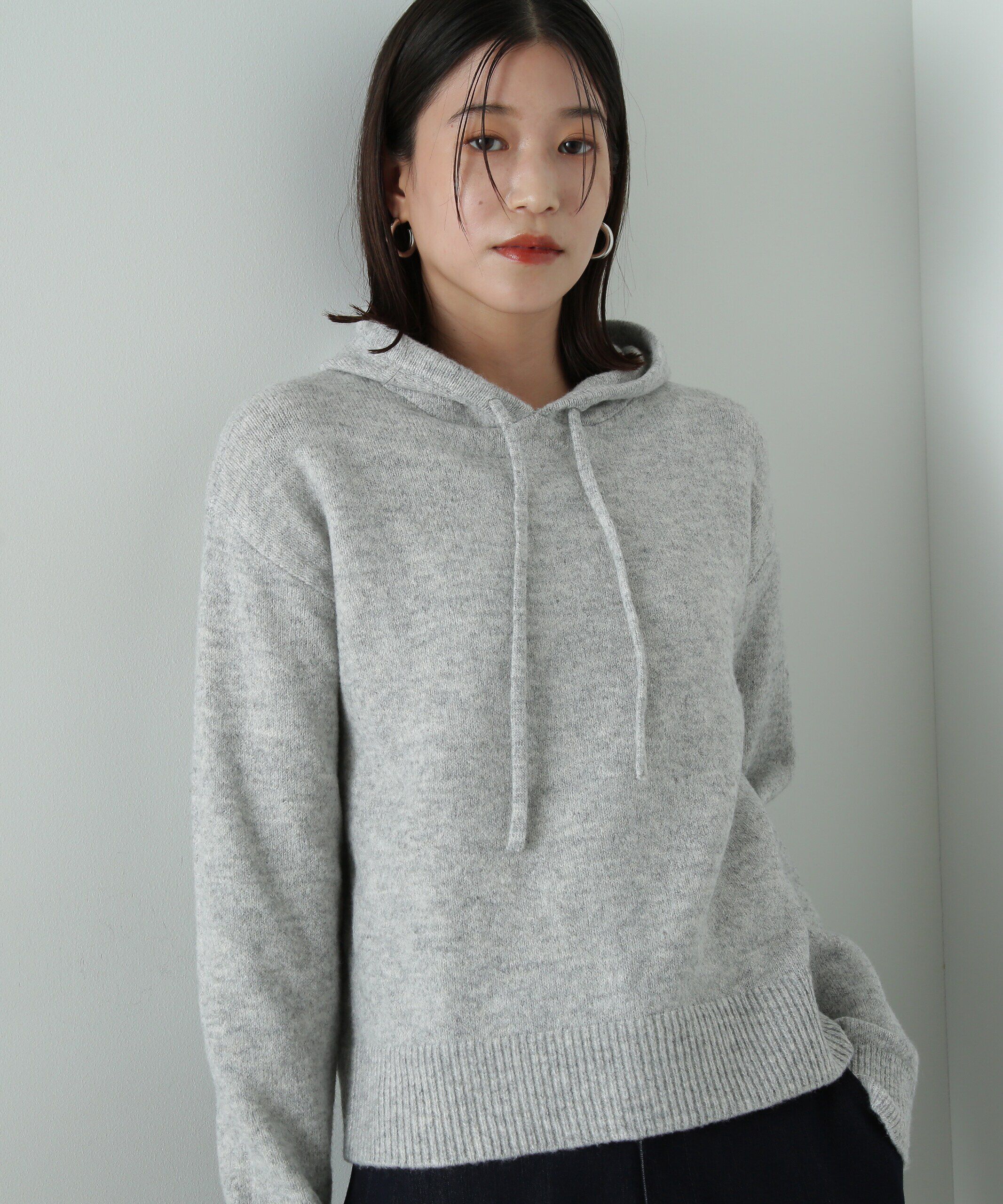  「ニットパーカー」|ニット・セーター|