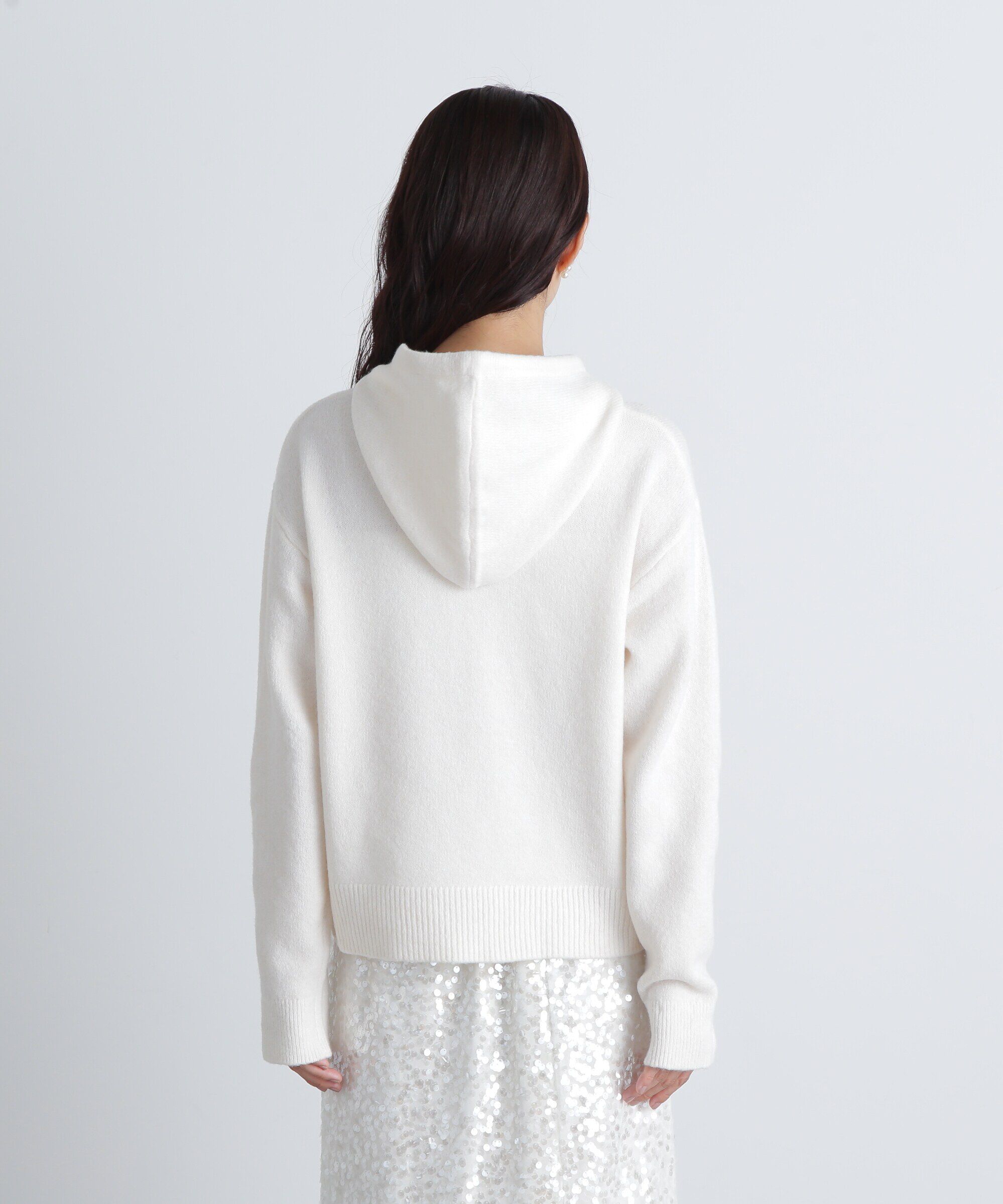  「ニットパーカー」|ニット・セーター|