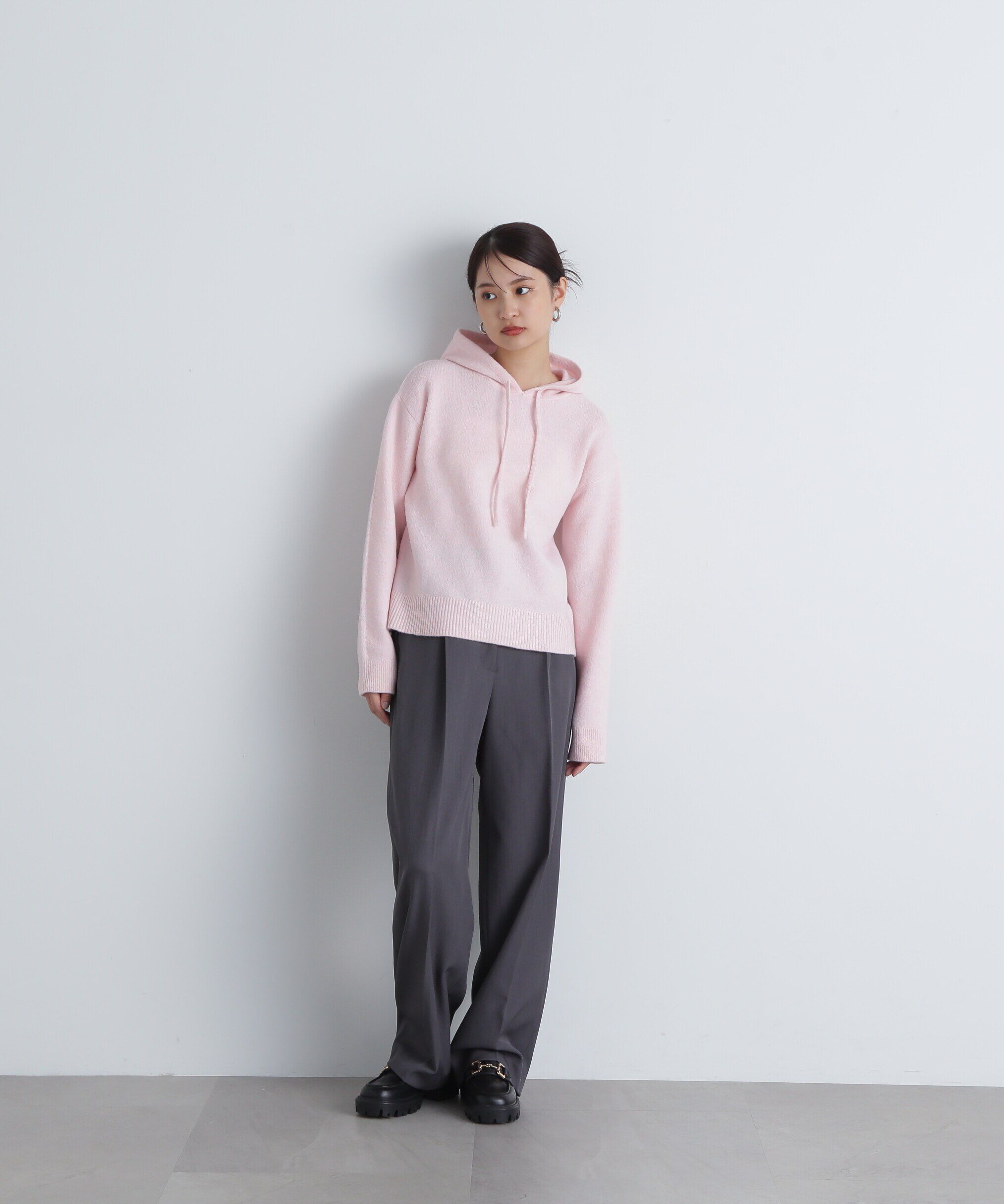  「ニットパーカー」|ニット・セーター|