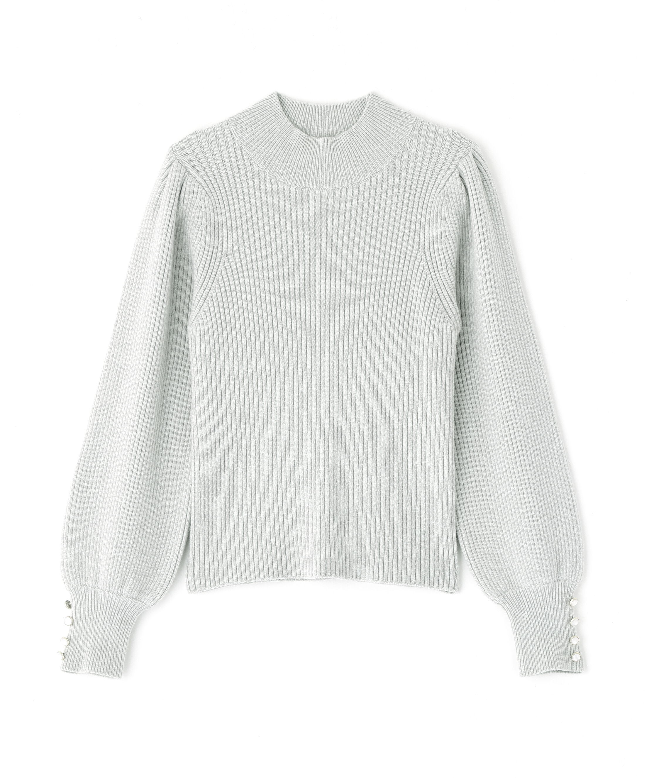 PROPORTION BODY DRESSING「ハイネックボリュームスリーブニット」|ニット・セーター|