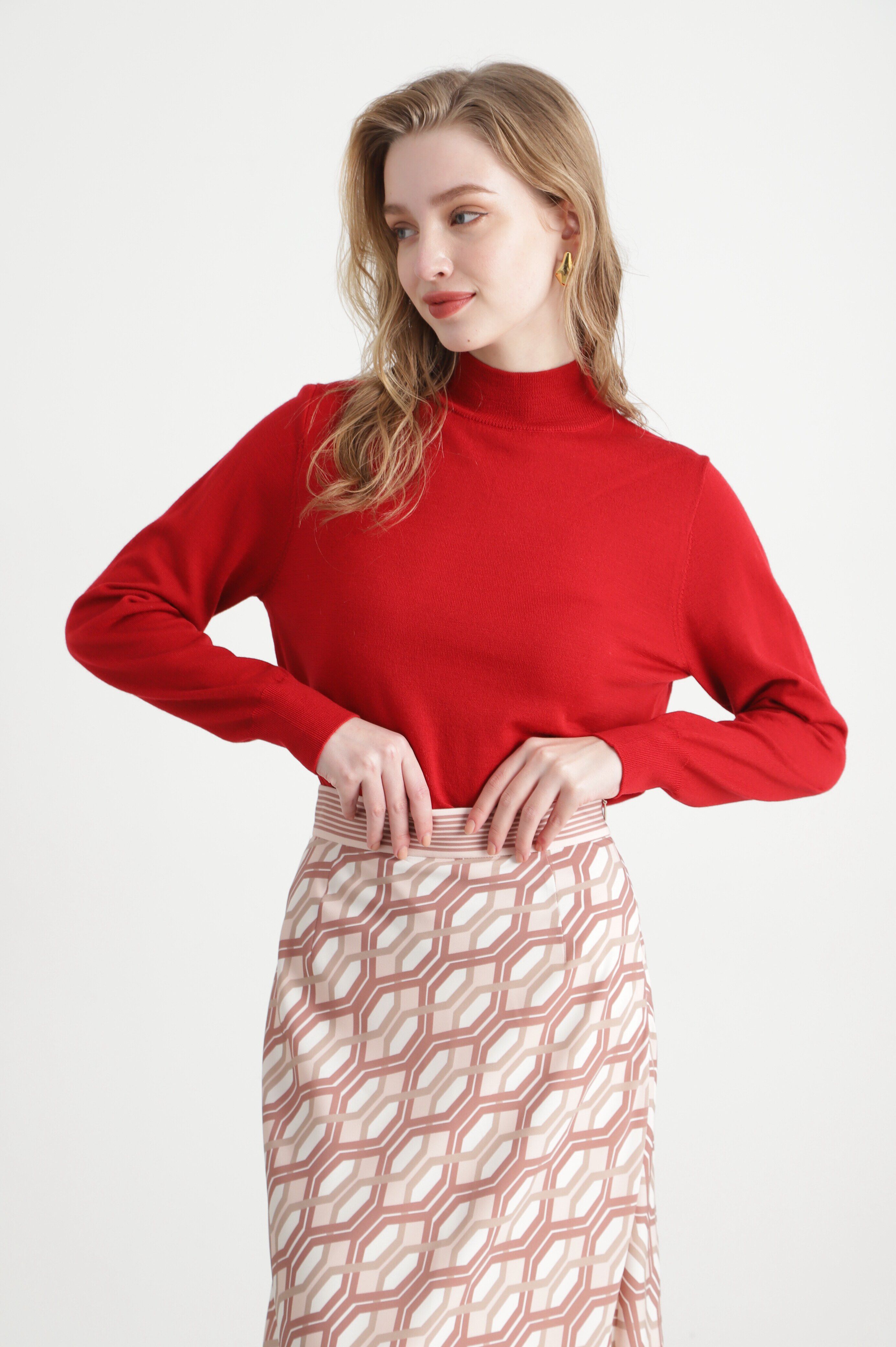  「◆ウールニットプルオーバー」|ニット・セーター|