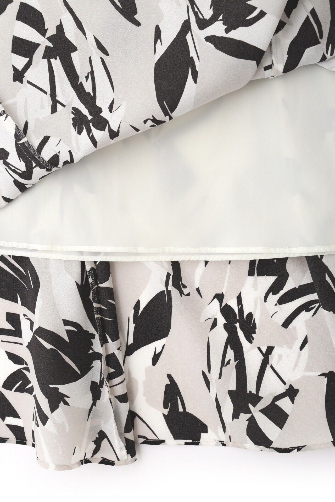  「◆ティアードリーフプリントマーメイドスカート」|スカート|