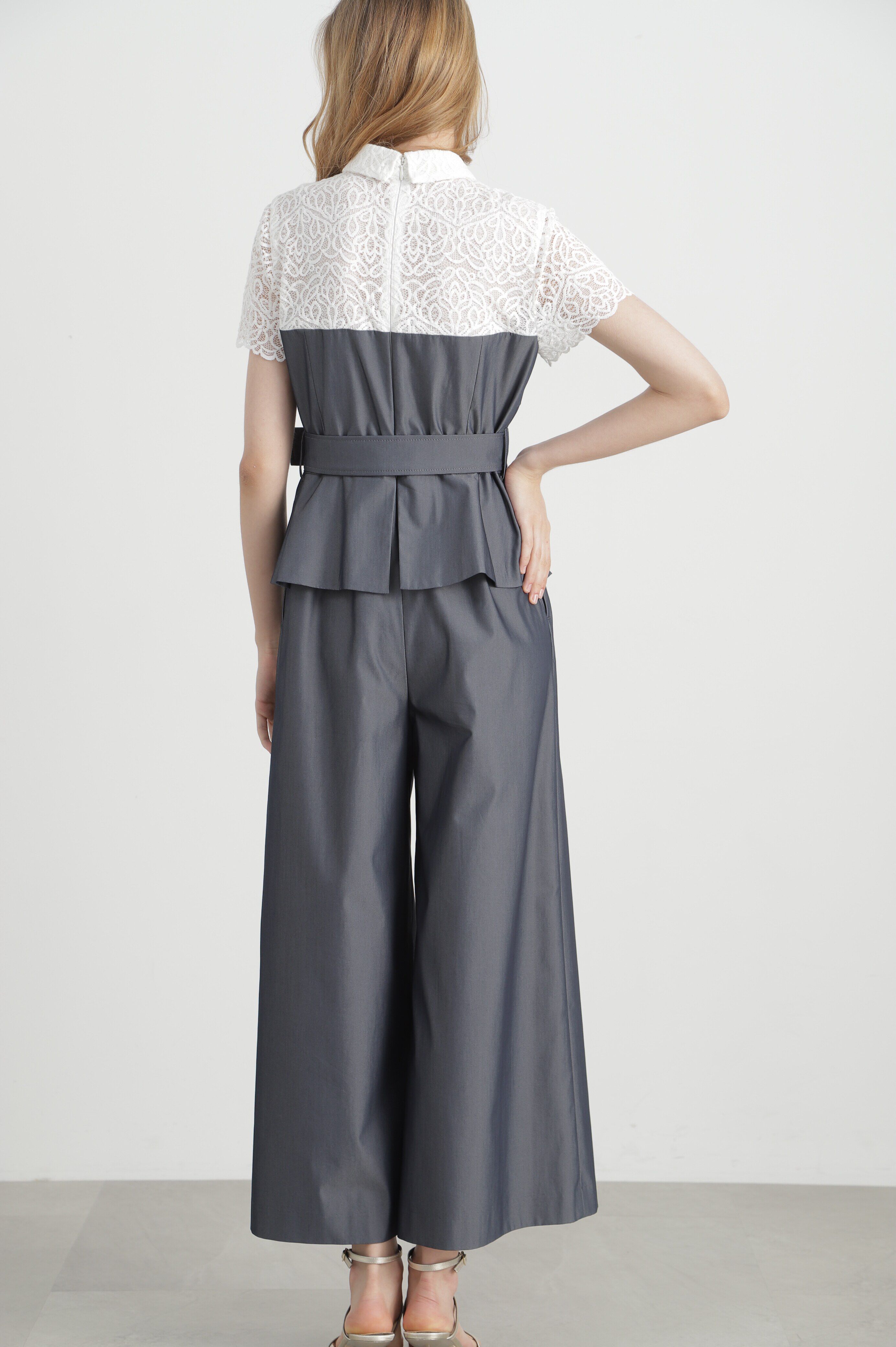  「レースコンビジャンプスーツ」|ワンピース|