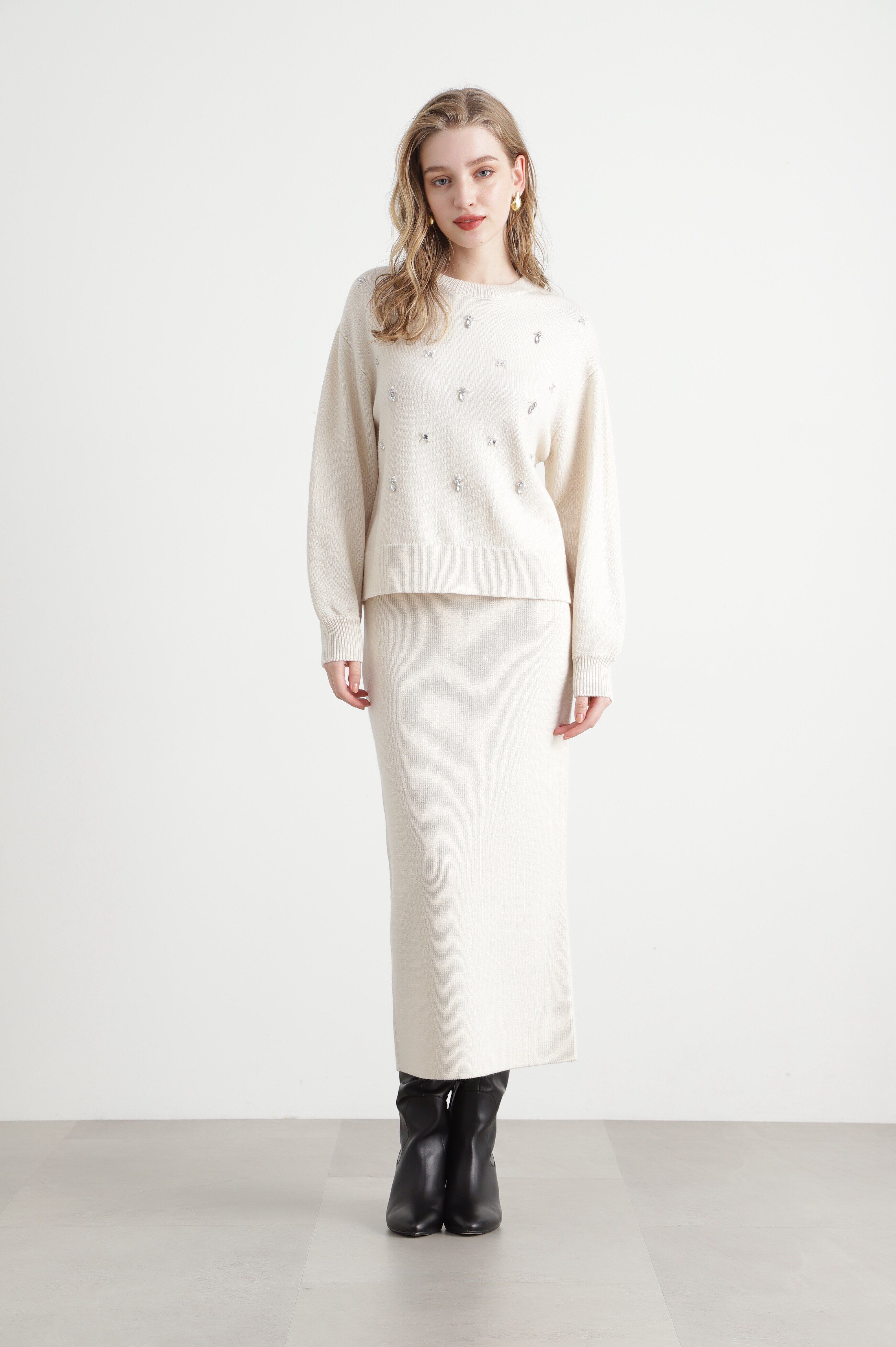  「◆ニットタイトスカート」|スカート|