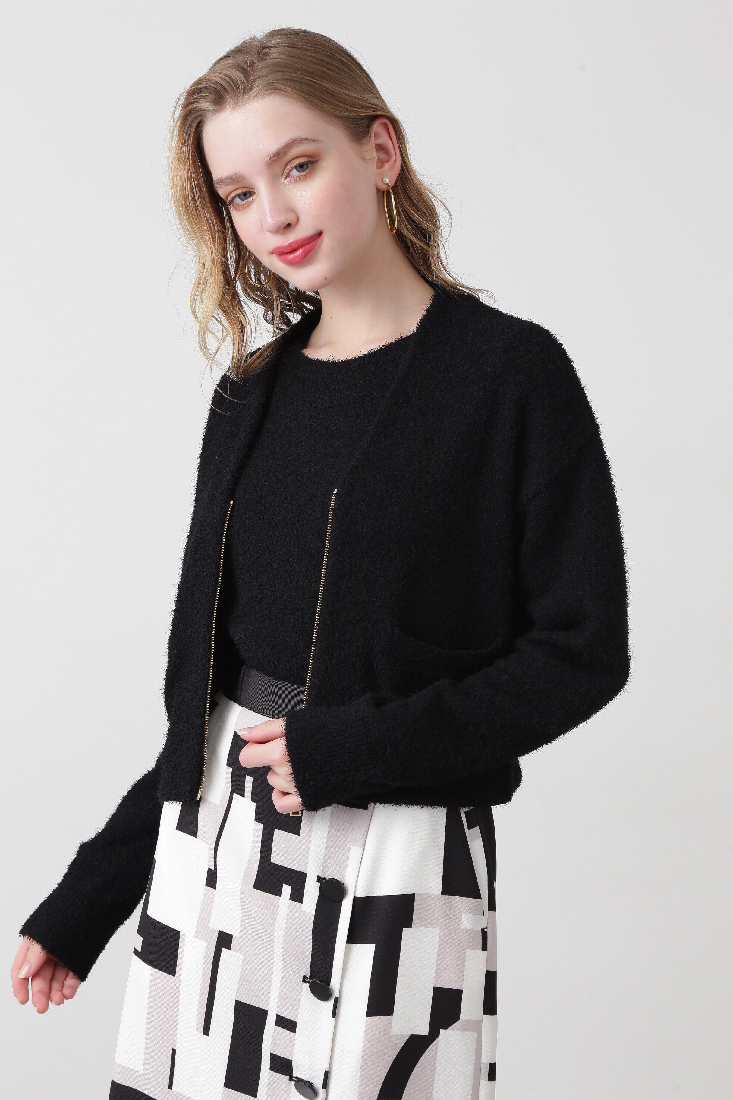  「◆フェザーヤーンZIPカーディガン」|その他|