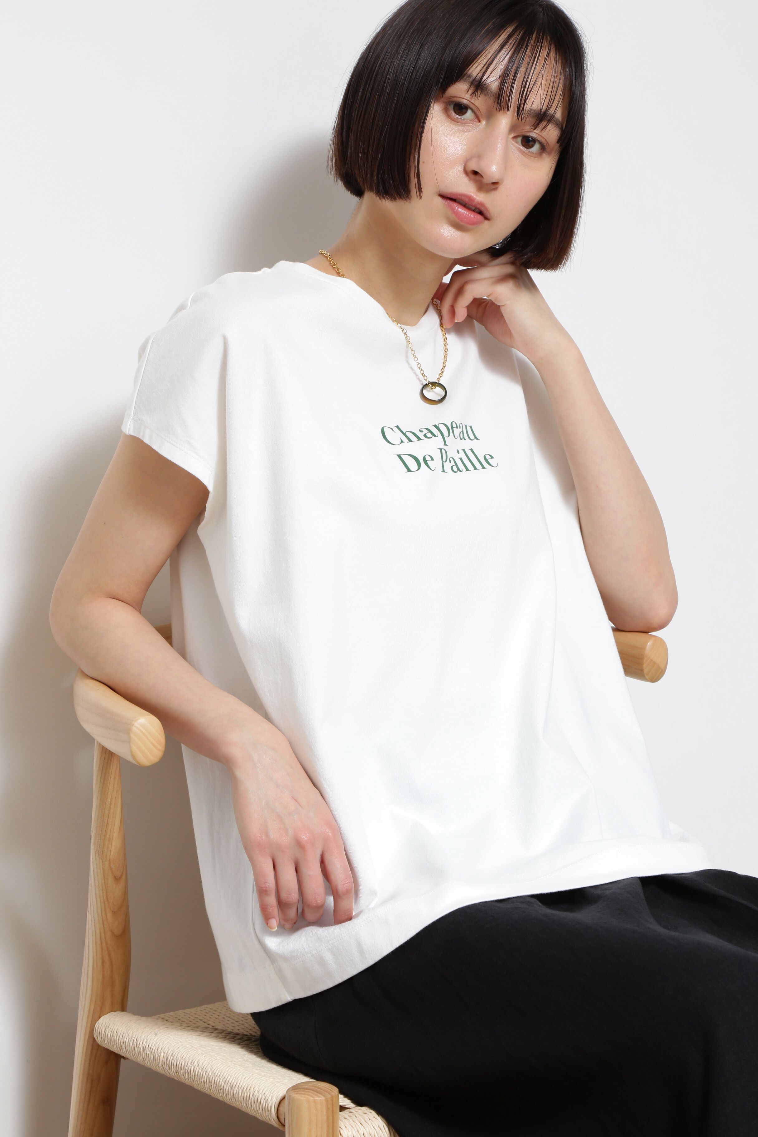  「◆リラックスロゴＴシャツ」|Tシャツ・カットソー|ホワイト
