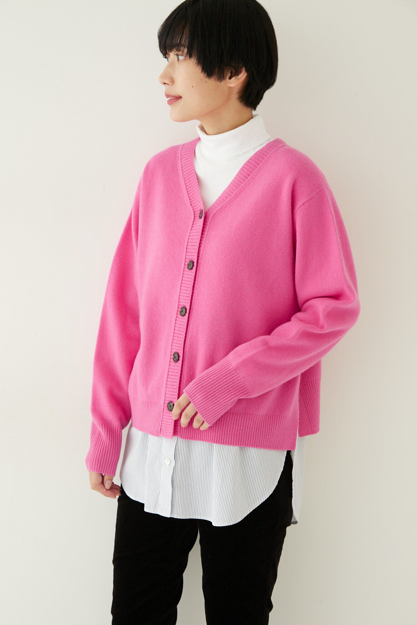  「◆ソフトタッチウール２ＷＡＹカーディガン」|ニット・セーター|