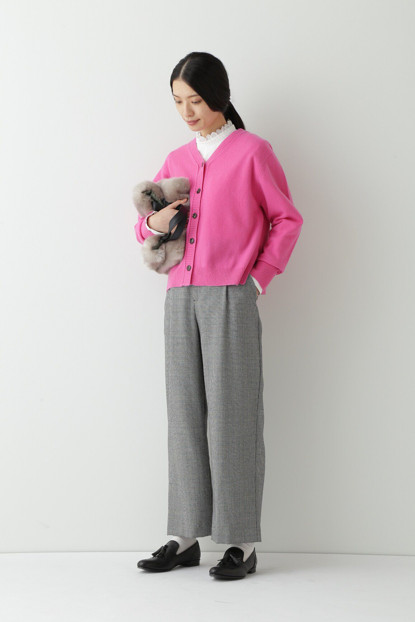  「◆ソフトタッチウール２ＷＡＹカーディガン」|ニット・セーター|