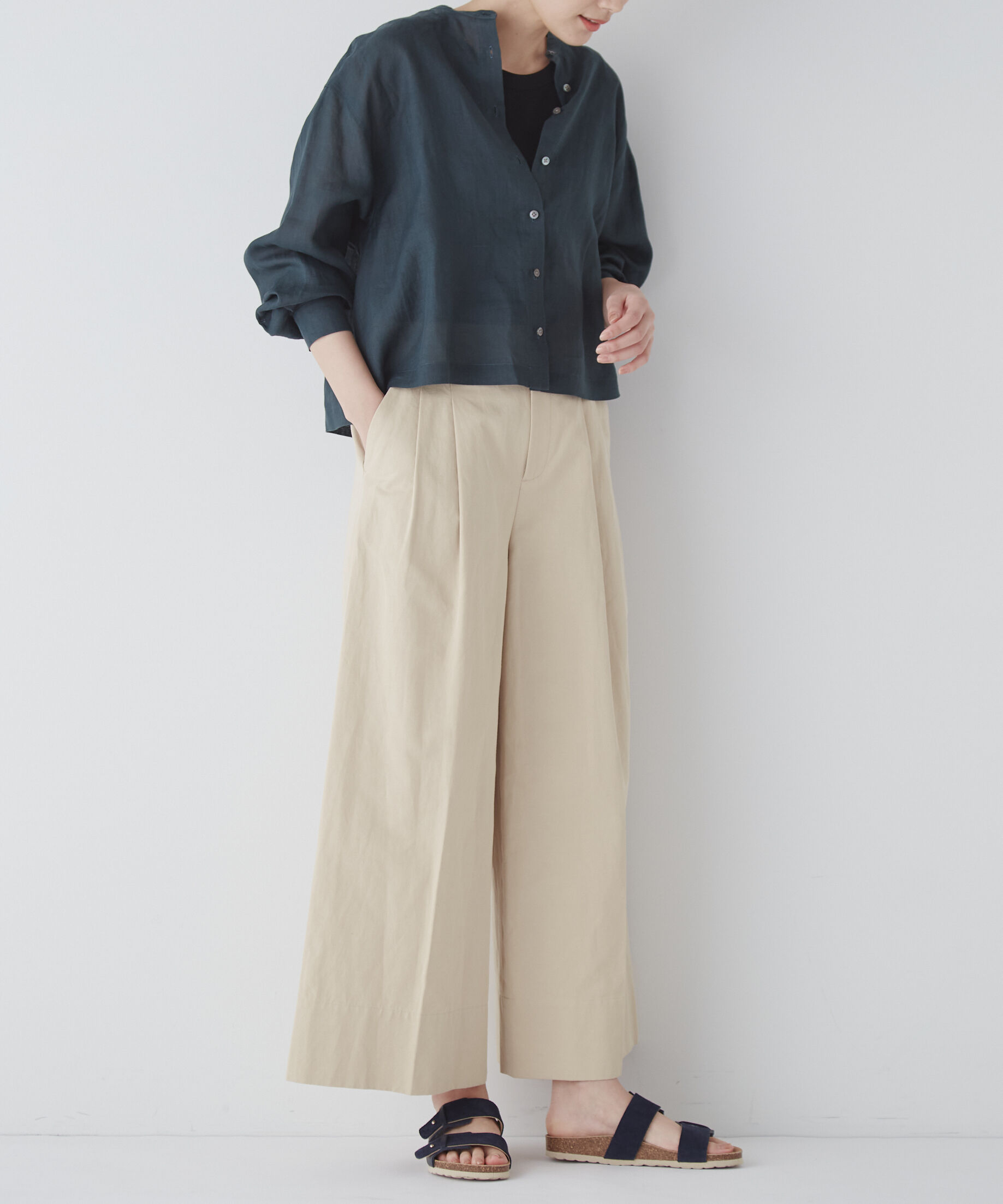  「◆ウエストドロストワイドパンツ」|その他|