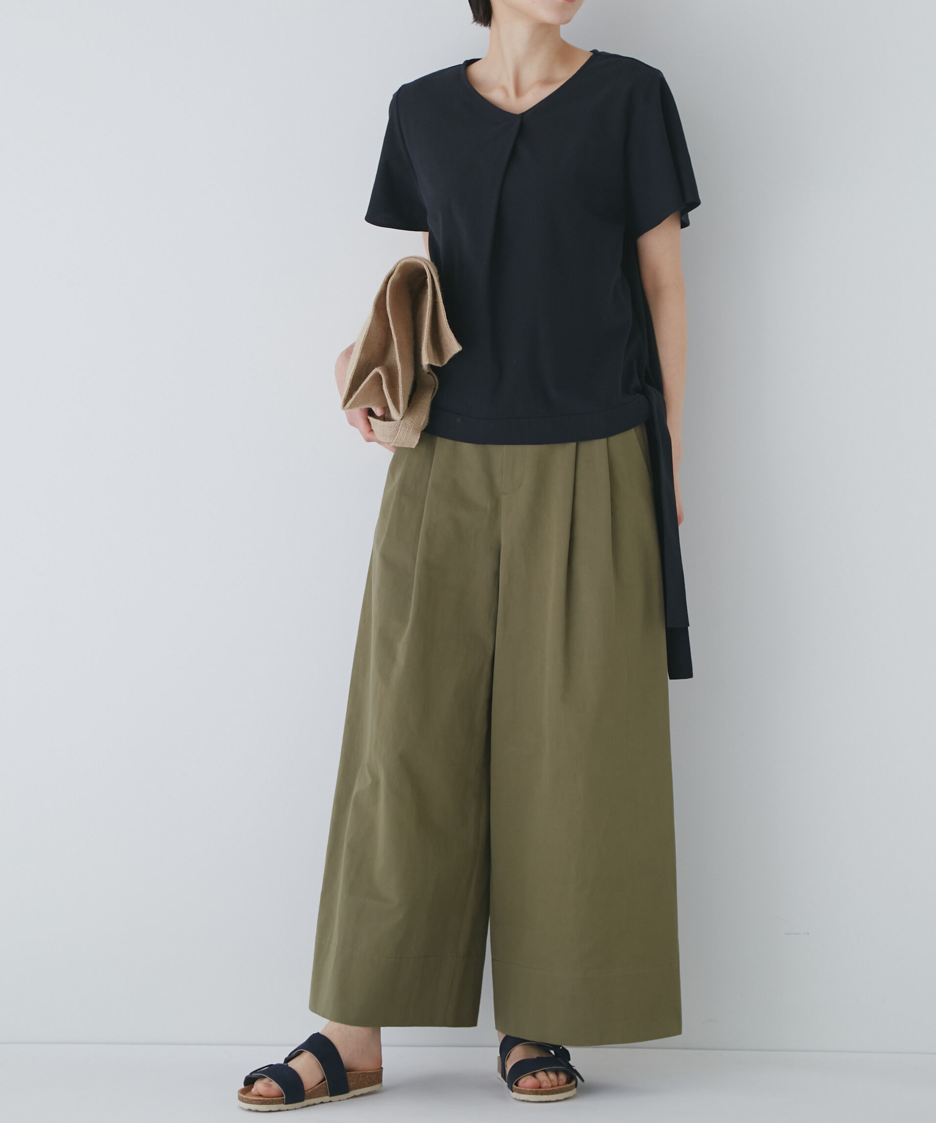  「◆ウエストドロストワイドパンツ」|その他|