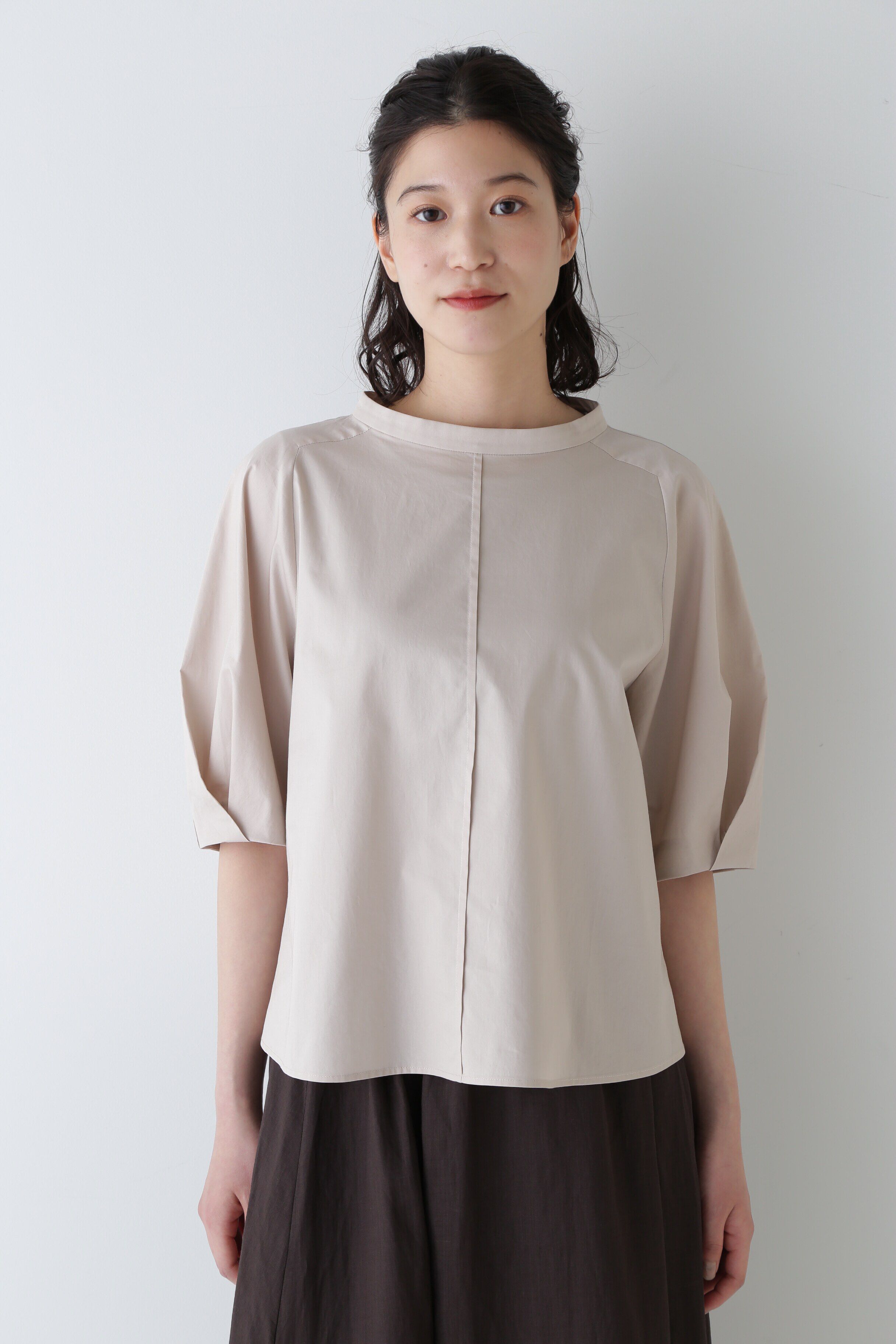  「◆５分袖Ｔブラウス」|シャツ・ブラウス|