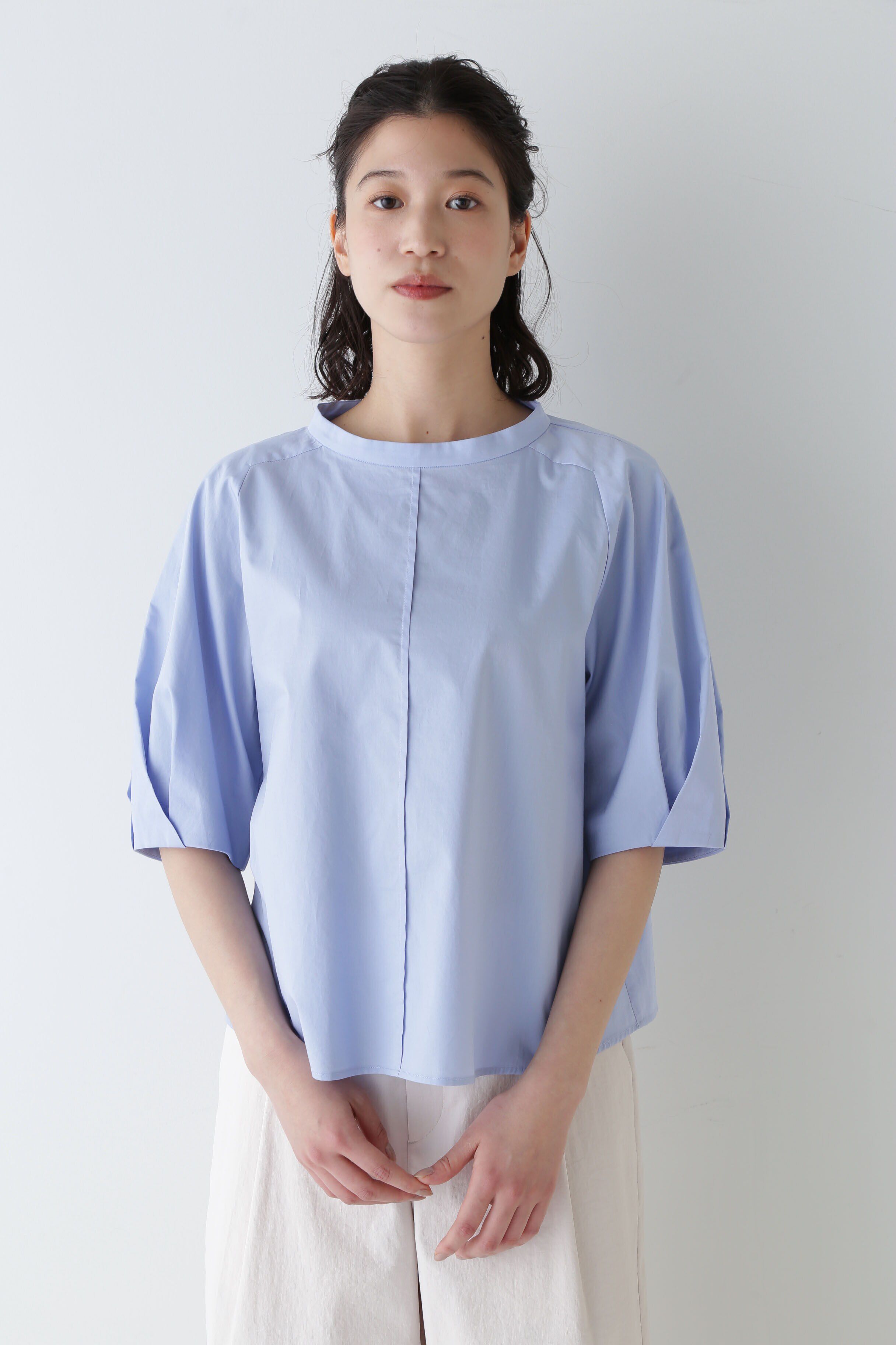  「◆５分袖Ｔブラウス」|シャツ・ブラウス|