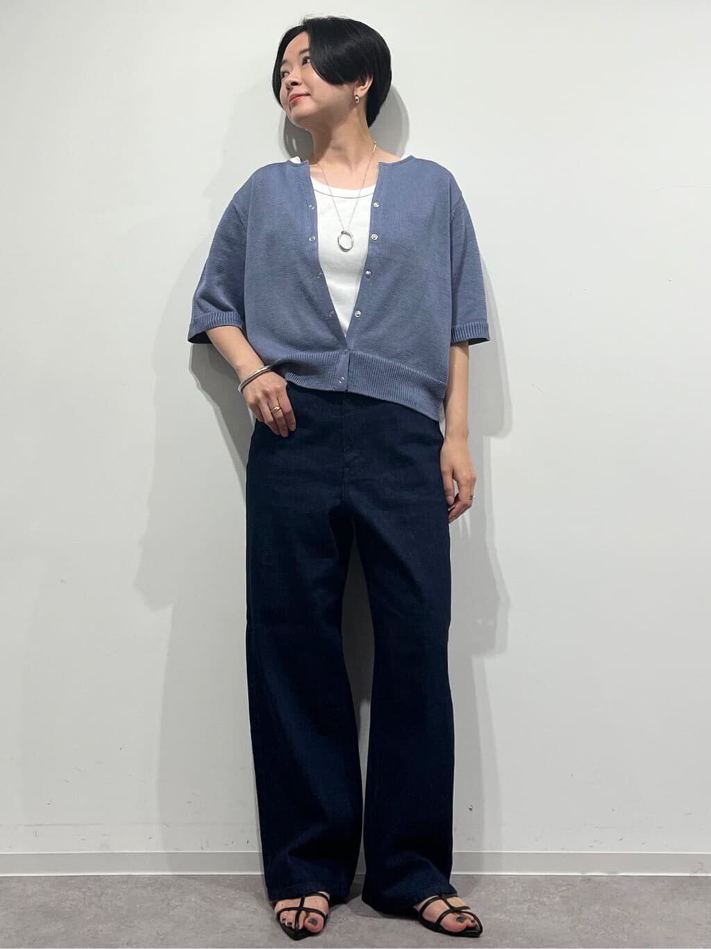  「◆ミドルゲージギマニットカーディガン」|ニット・セーター|