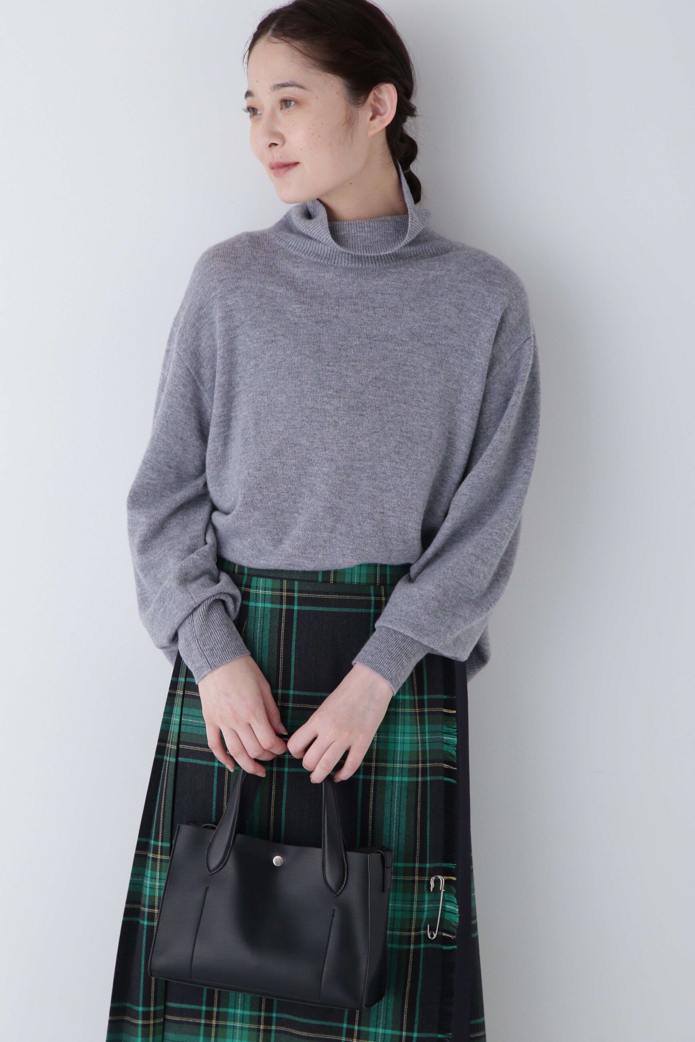  「◆ソフトタッチウールハイネックプルオーバー」|ニット・セーター|