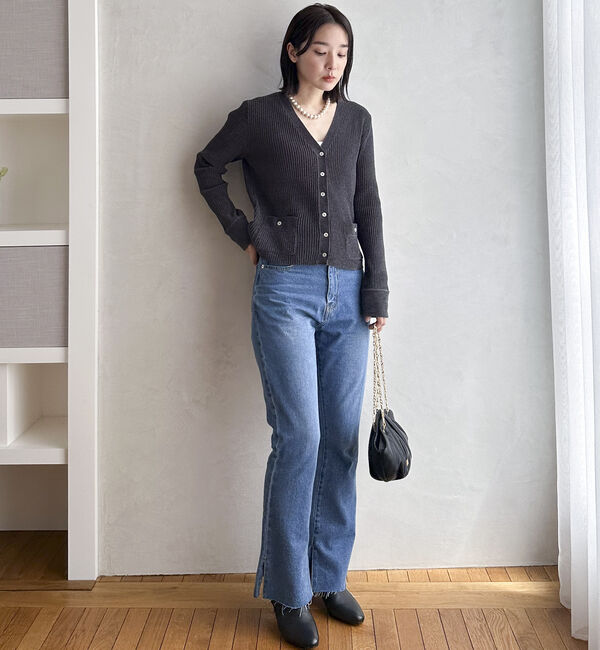 Doux archives「モールニットカーディガン」|カーディガン|