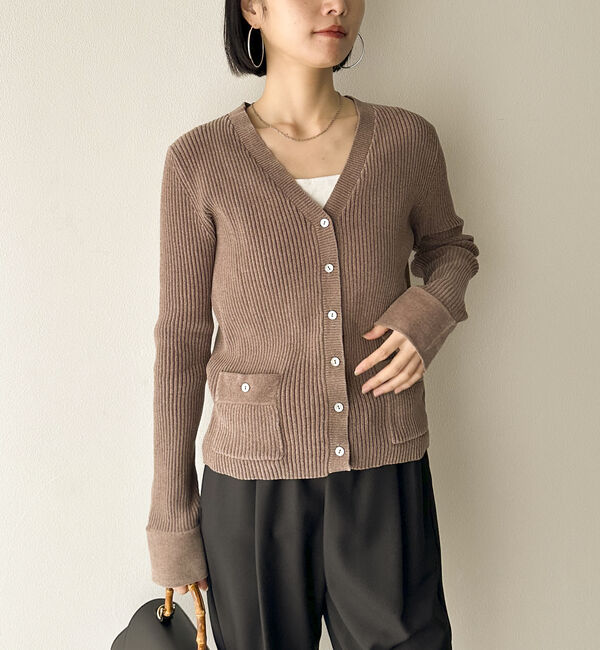 Doux archives「モールニットカーディガン」|カーディガン|
