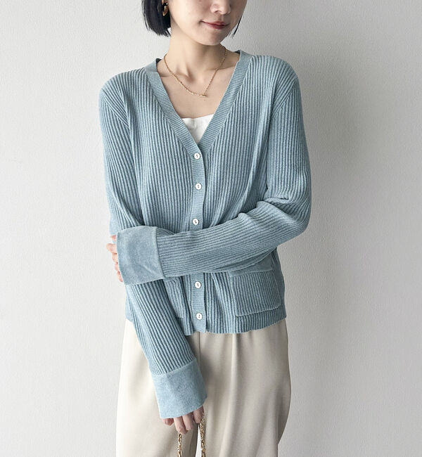 Doux archives「モールニットカーディガン」|カーディガン|