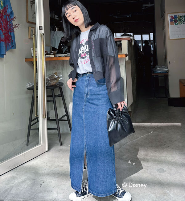 Doux archives「ソフトオーガンジーシアーショートシャツ」|シャツ・ブラウス|