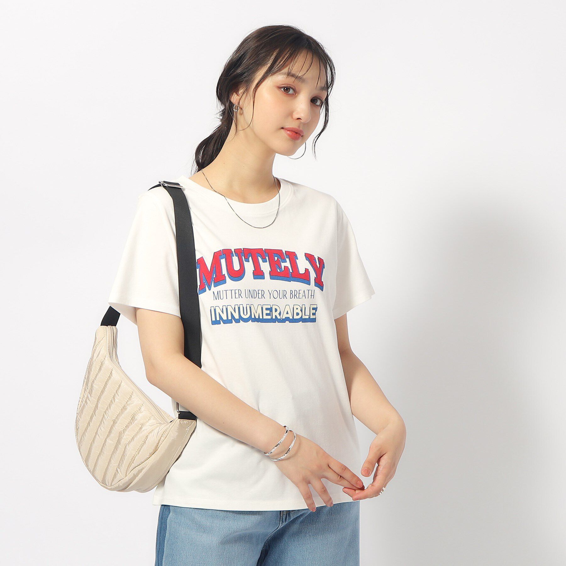 SHOO･LA･RUE「【洗える/プチプラ】プリントTシャツ」|Tシャツ・カットソー|