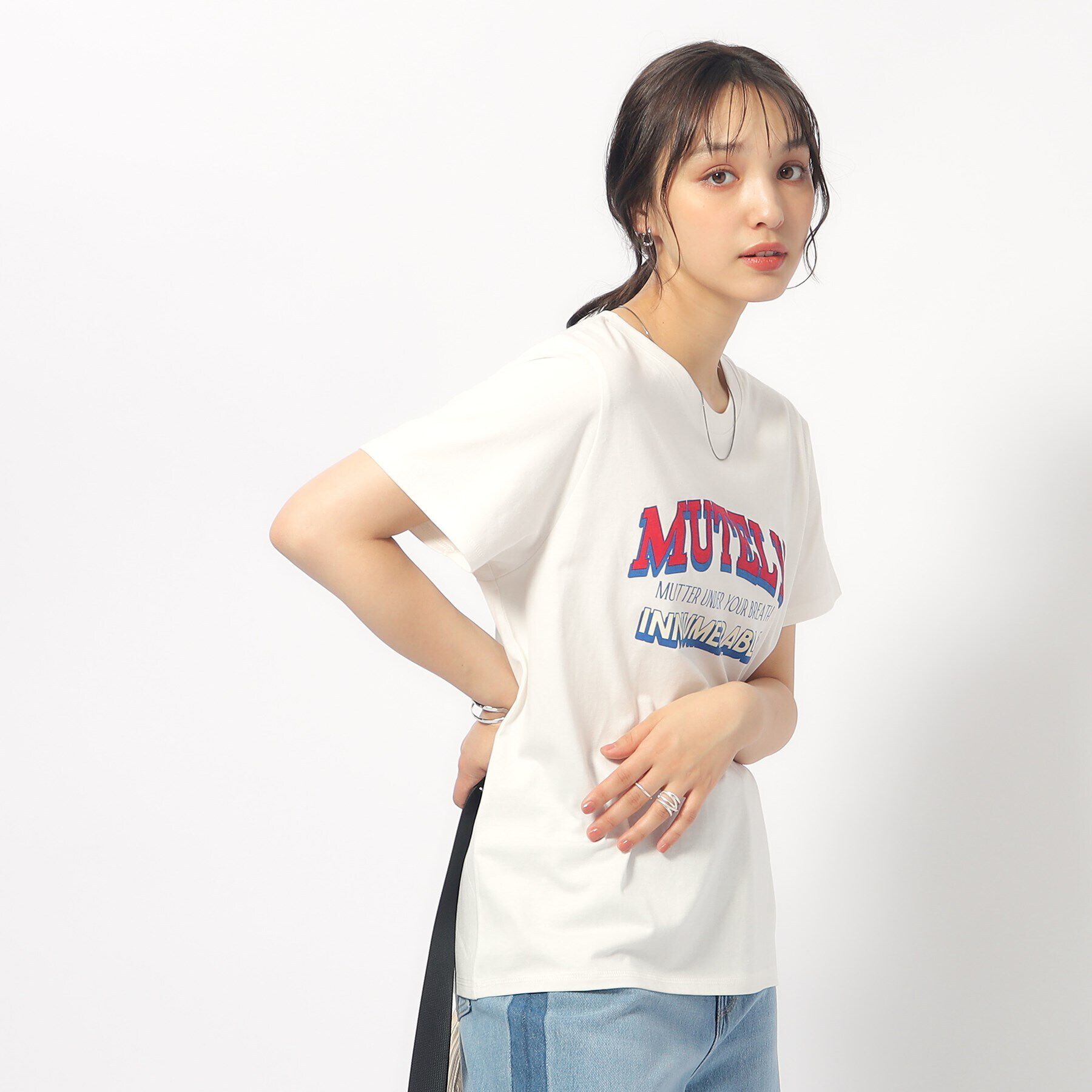 SHOO･LA･RUE「【洗える/プチプラ】プリントTシャツ」|Tシャツ・カットソー|