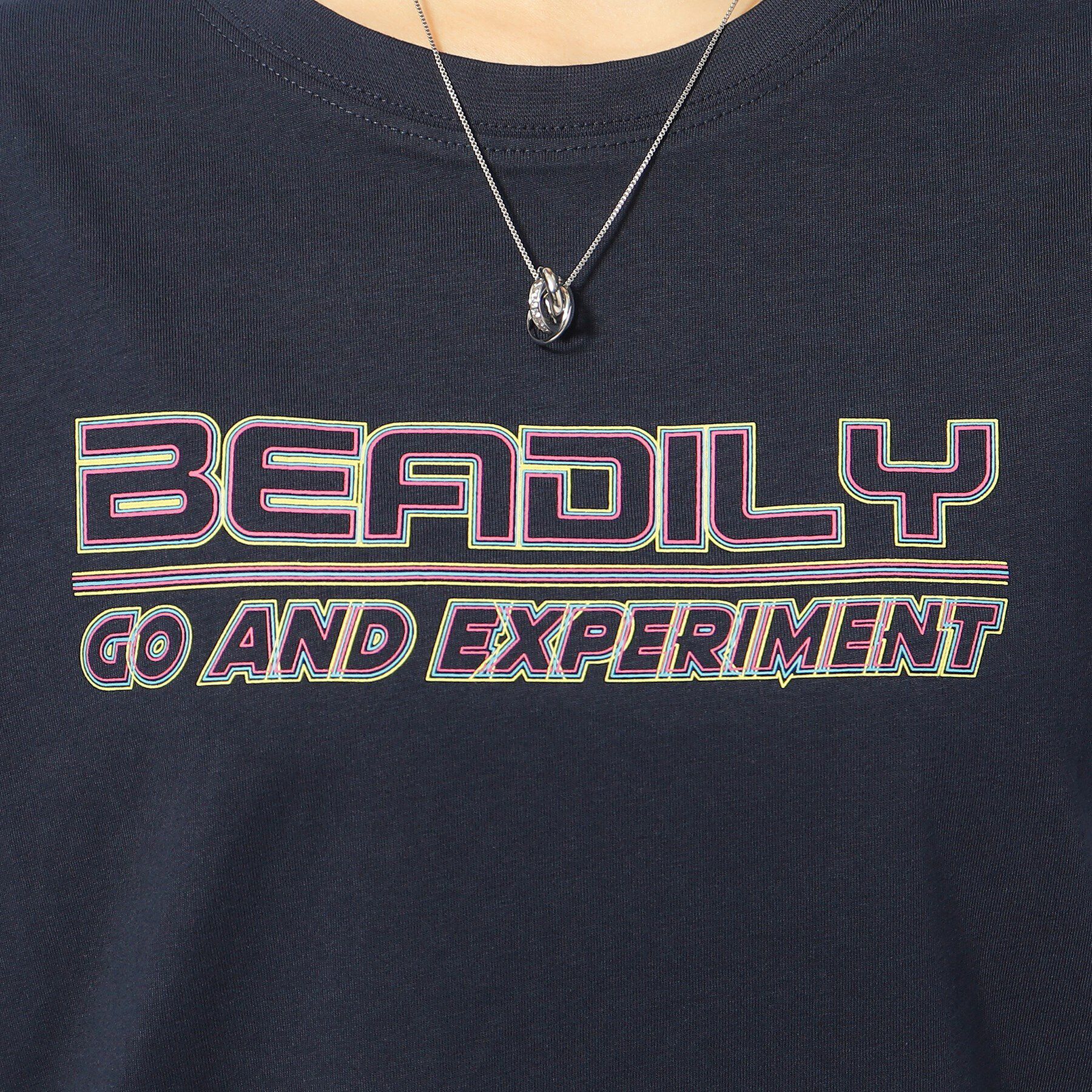 SHOO･LA･RUE「【洗える/プチプラ】プリントTシャツ」|Tシャツ・カットソー|