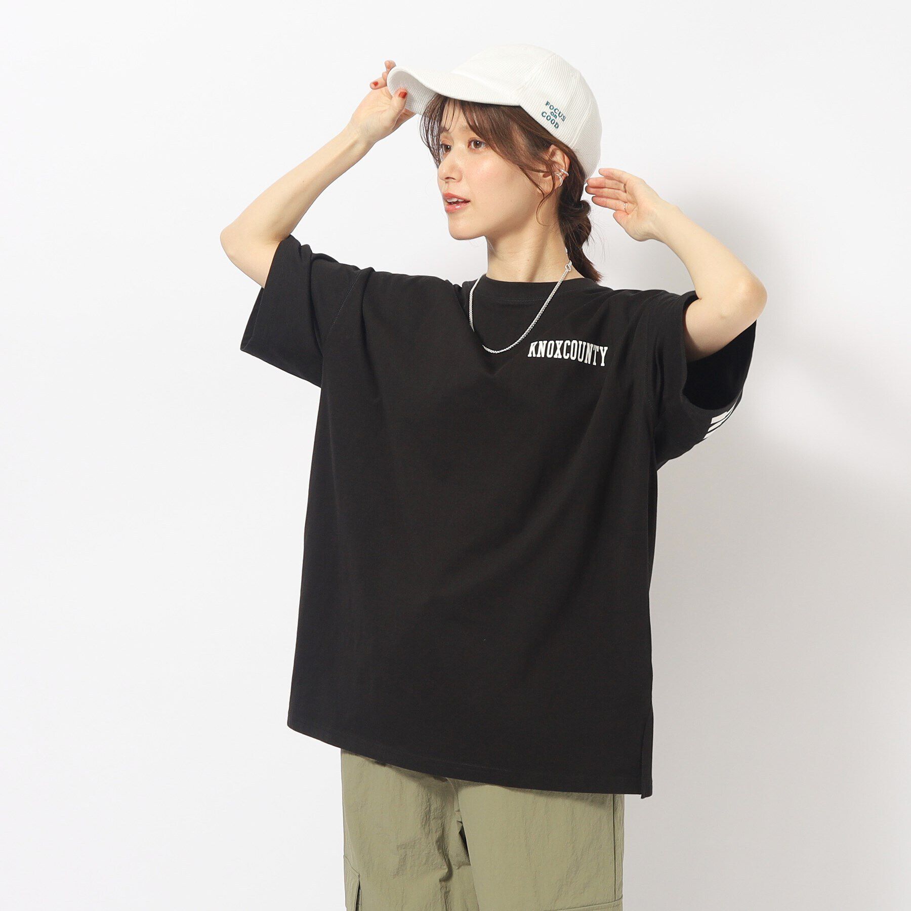 SHOO･LA･RUE「ゆるっとが今年らしい プリントBIG Tシャツ」|Tシャツ・カットソー|