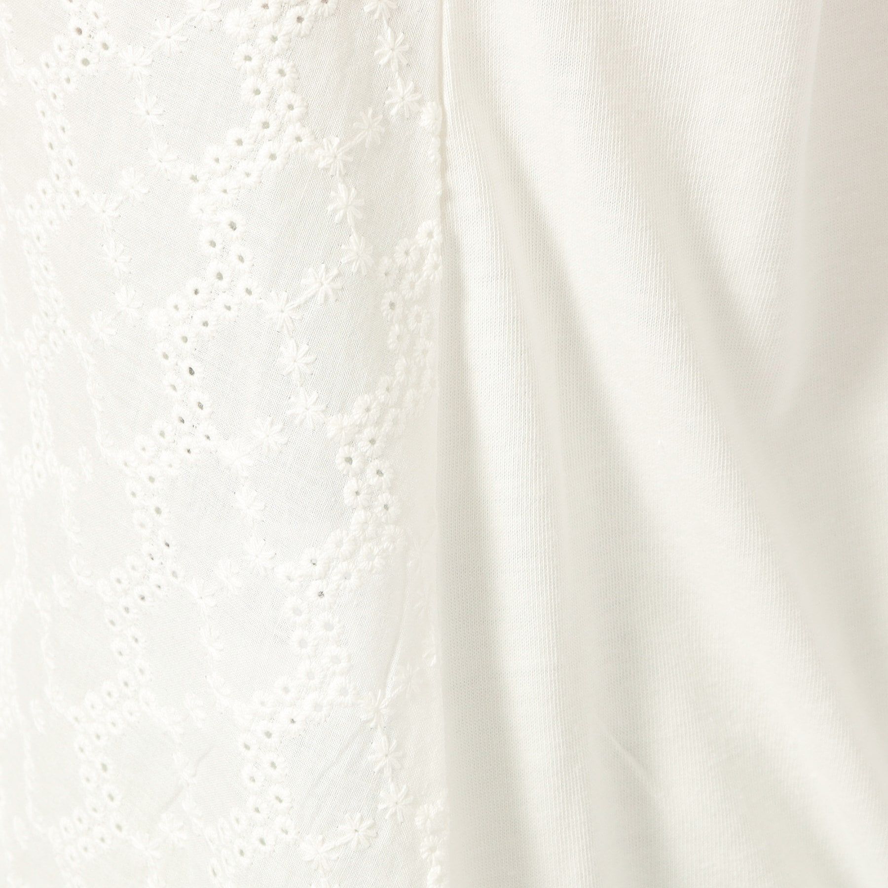 SHOO･LA･RUE「大人の甘さをプラスする フロント刺繍 ドルマントップス」|Tシャツ・カットソー|