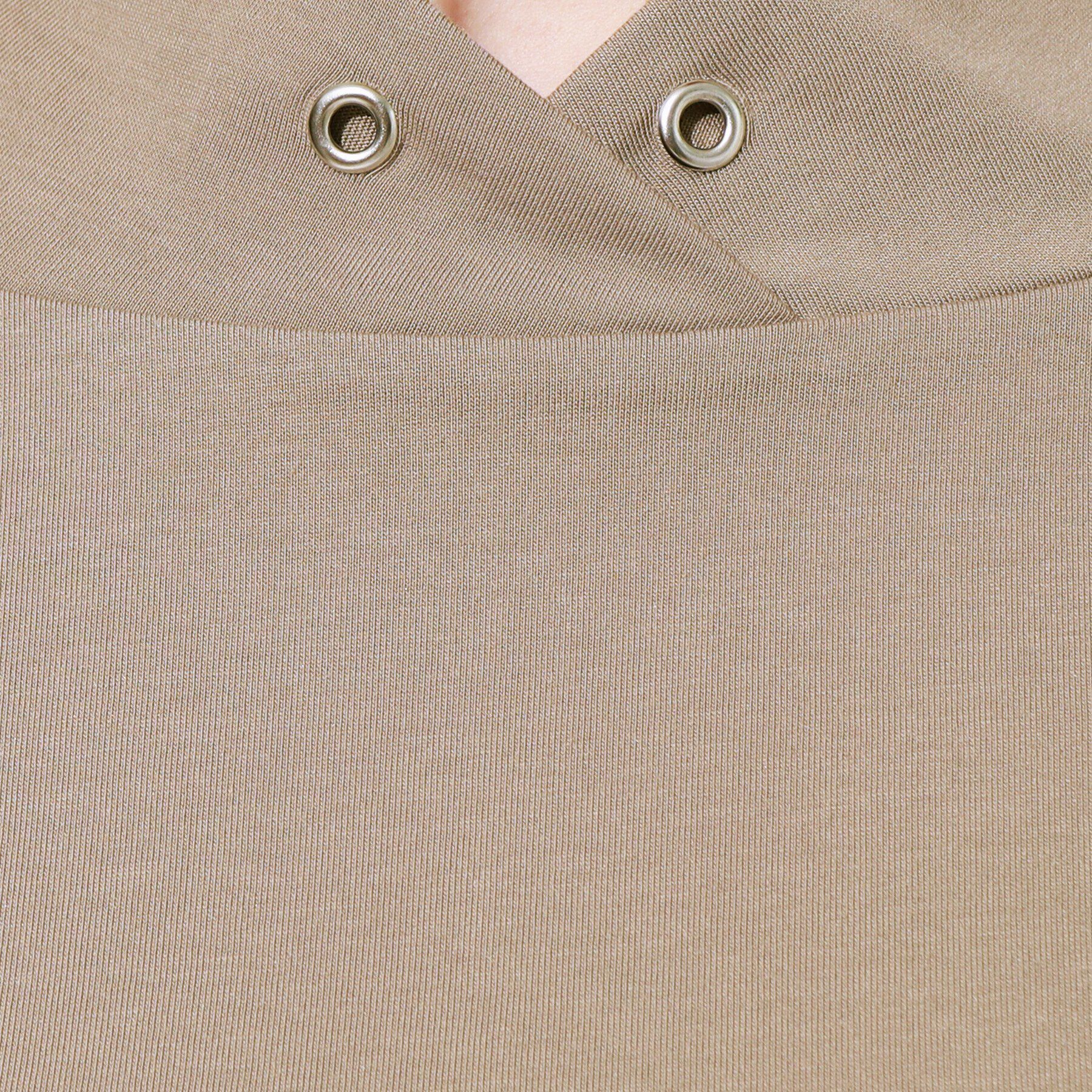 SHOO･LA･RUE「【高レビュー/UV】さらりと大人カジュアルな装いに 抜け襟Tシャツ」|Tシャツ・カットソー|