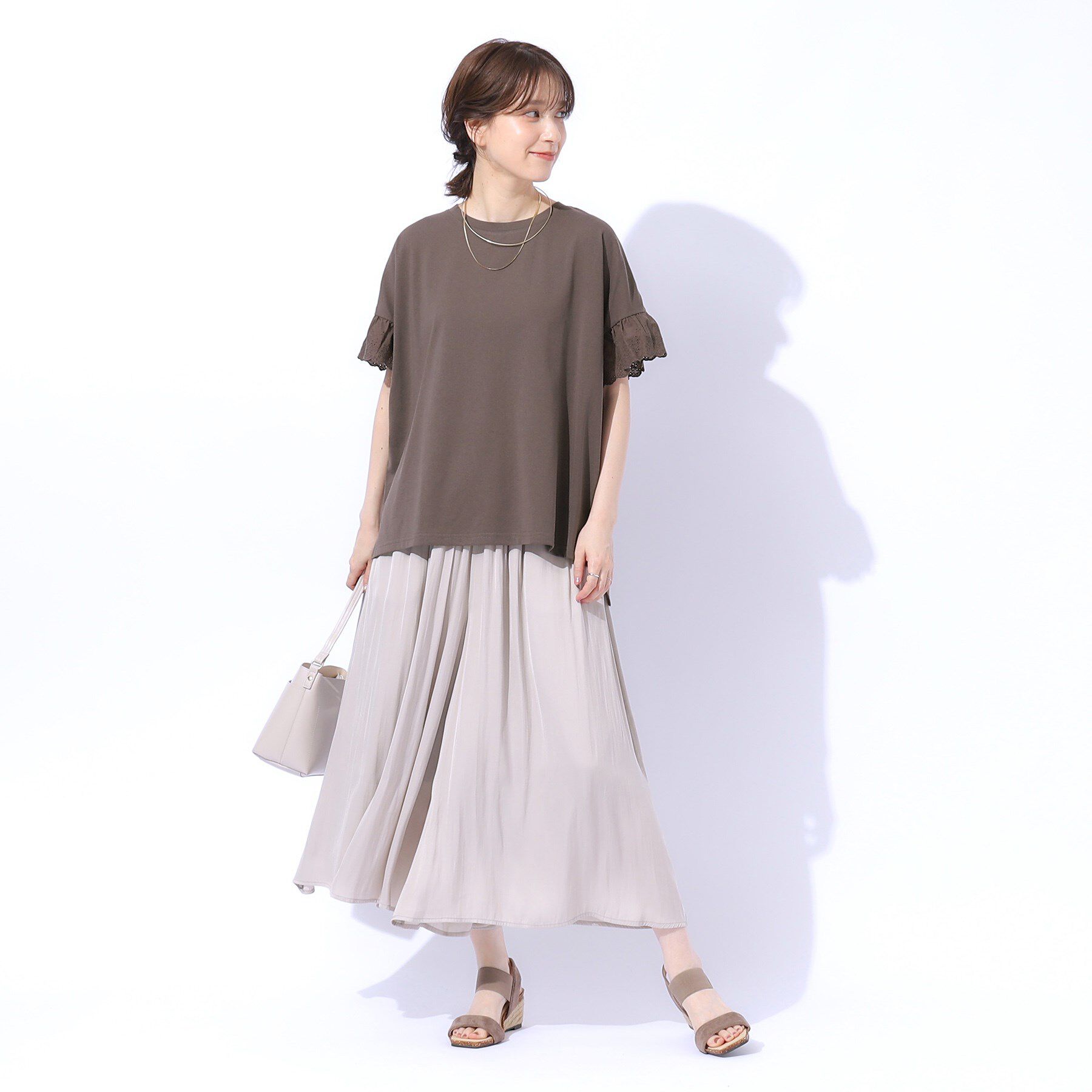 SHOO･LA･RUE「大人の可愛さを引き出す お袖レーストップス」|Tシャツ・カットソー|