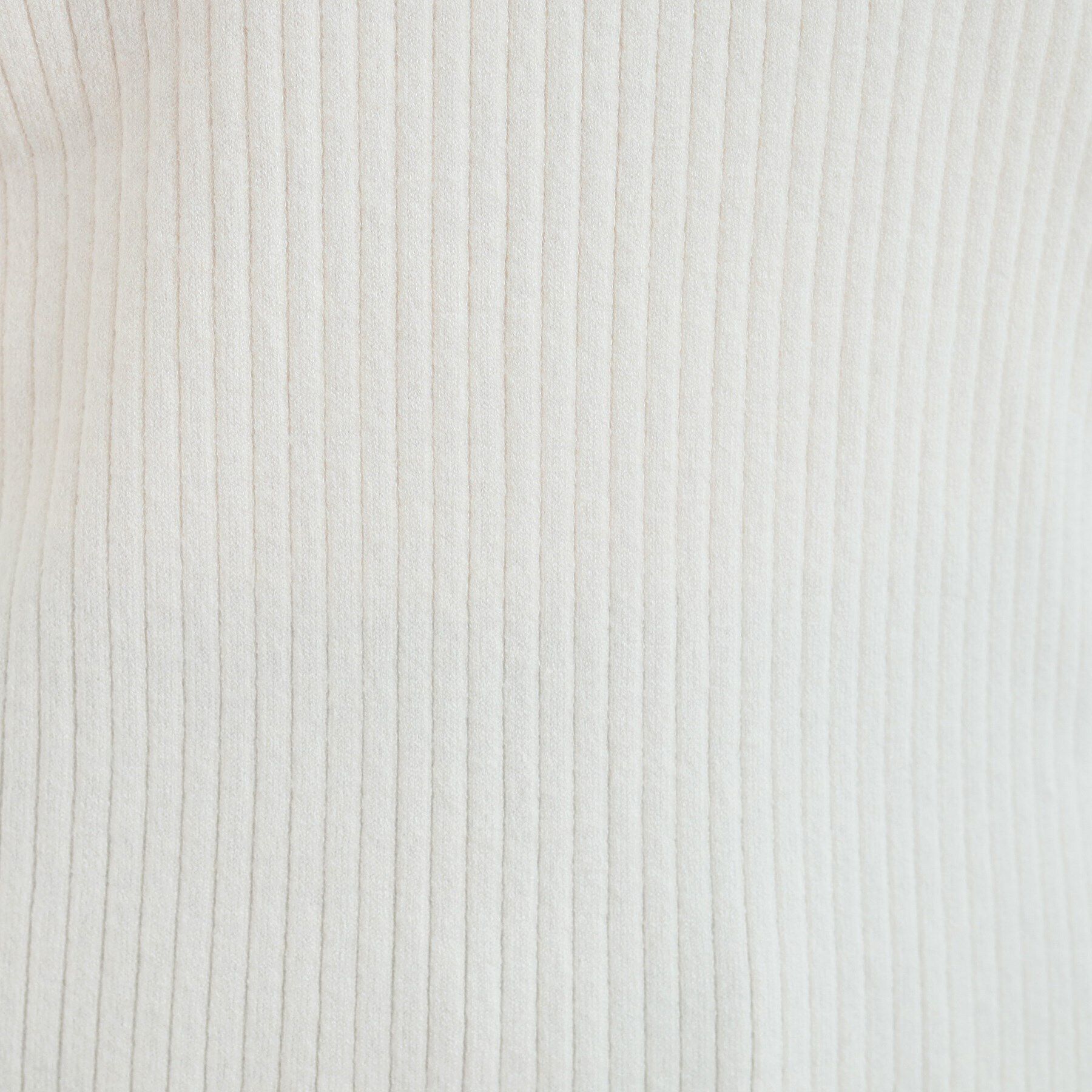 SHOO･LA･RUE「【洗える】1枚でこなれ見え 配色ライン リブハイネックニット」|ニット・セーター|