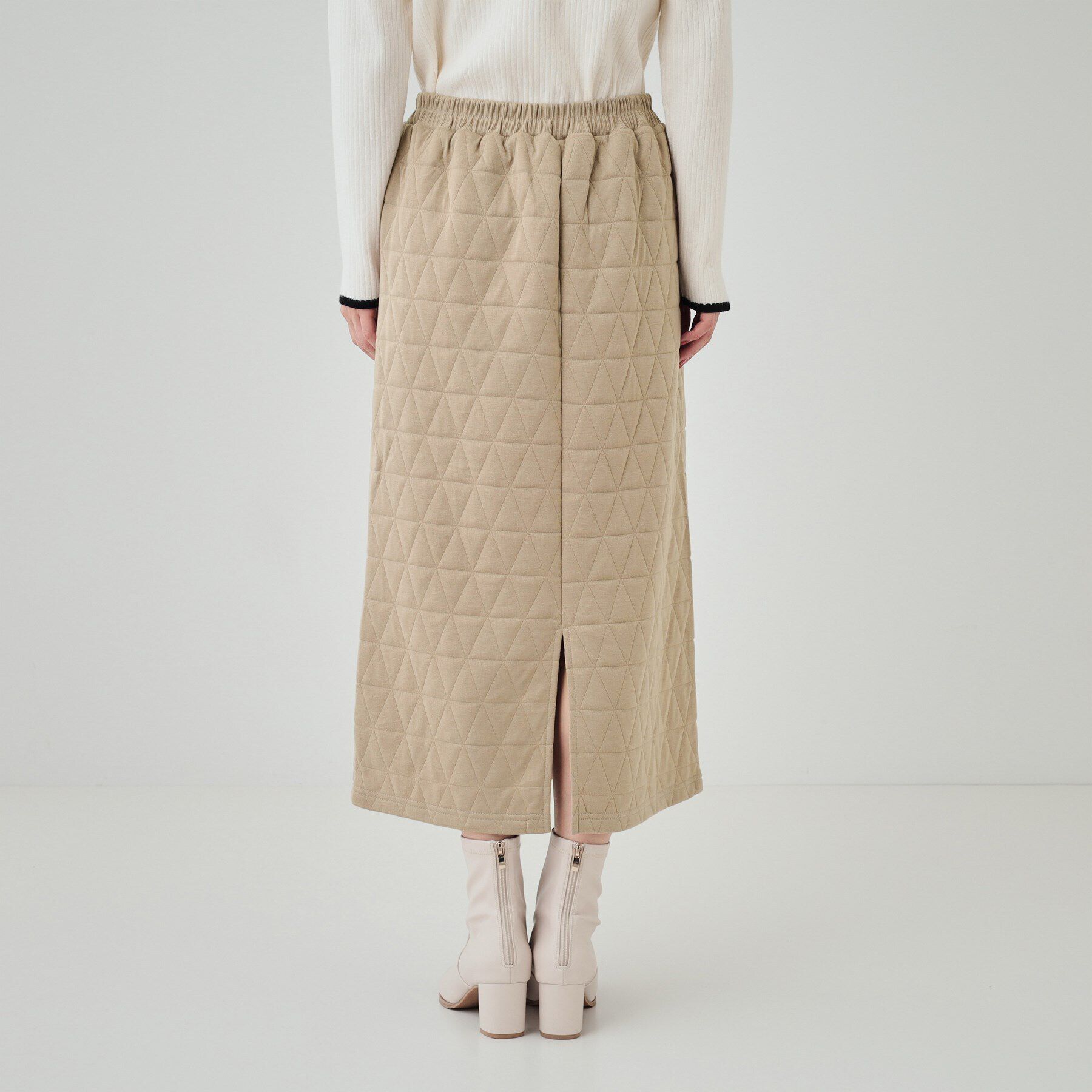 SHOO･LA･RUE「【セットアップ可】キルトナロースカート」|スカート|