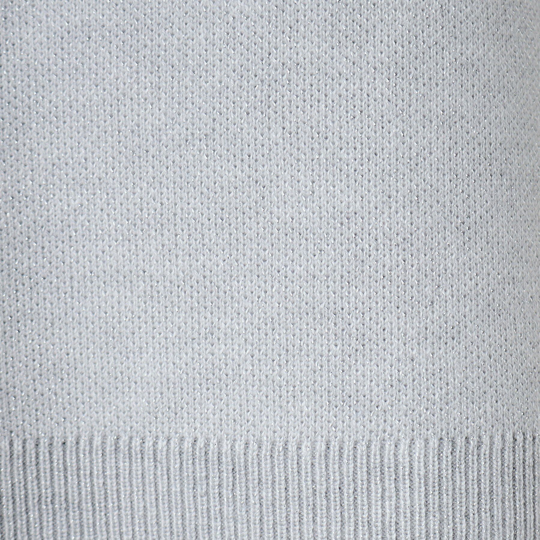 SHOO･LA･RUE「【洗える/S-LL】シンプルながら華やか ラメ入りスウェットライクニット」|ニット・セーター|