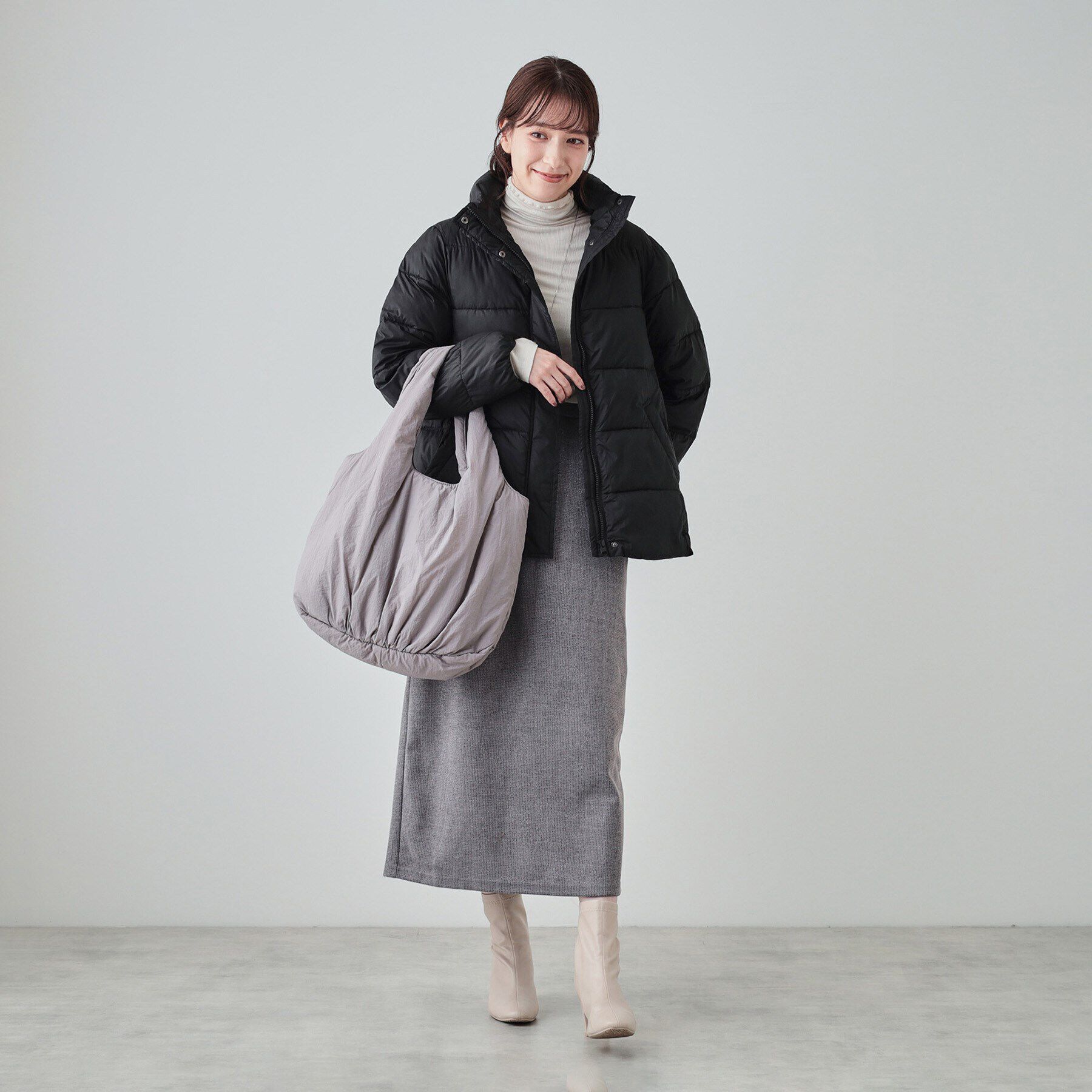 SHOO･LA･RUE「シャイニー／無地アソートトートバッグ」|トートバッグ|