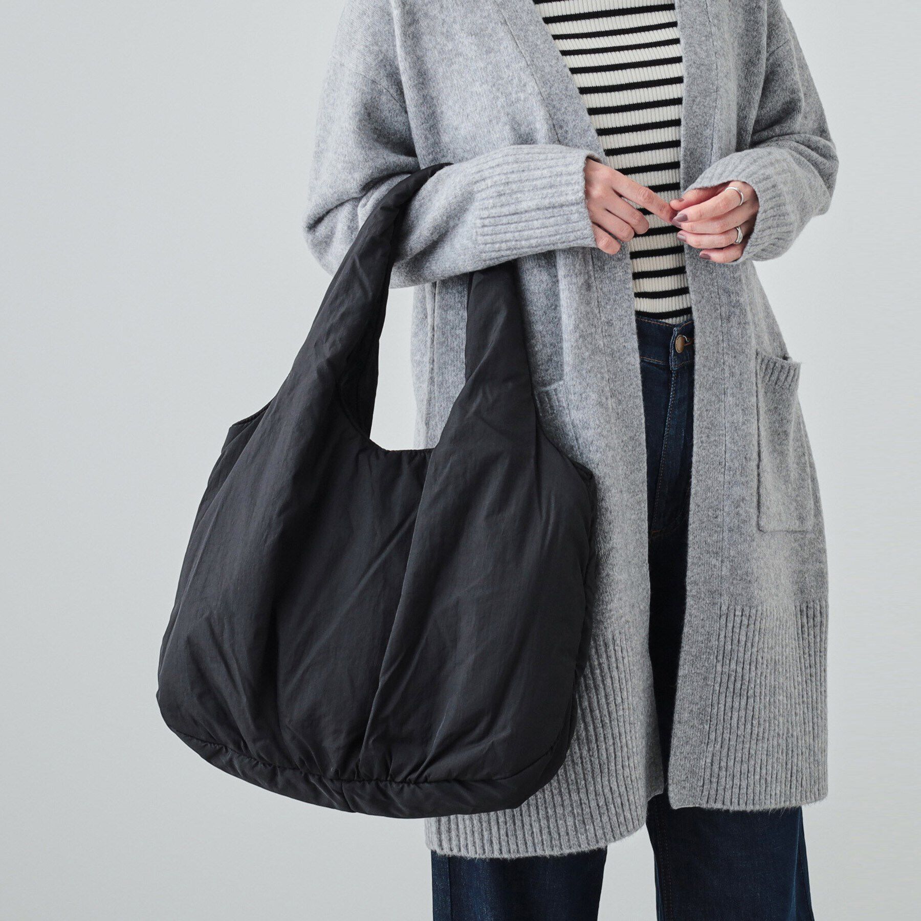 SHOO･LA･RUE「シャイニー／無地アソートトートバッグ」|トートバッグ|