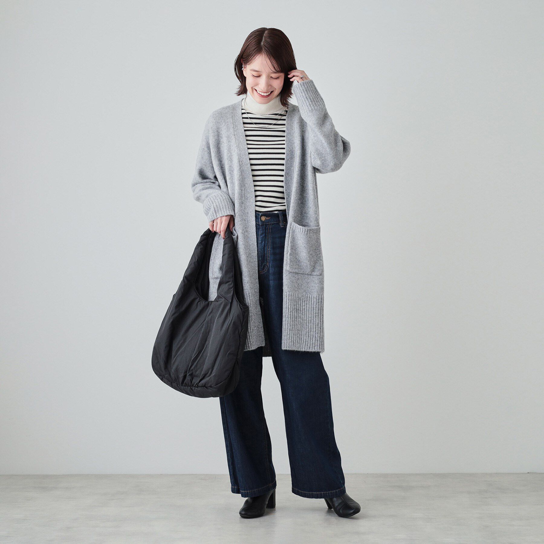 SHOO･LA･RUE「シャイニー／無地アソートトートバッグ」|トートバッグ|