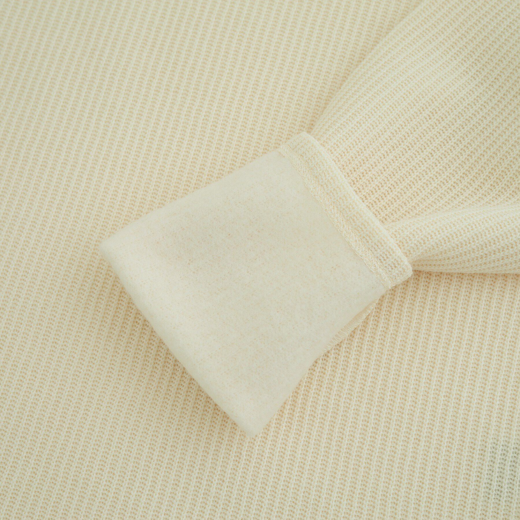 SHOO･LA･RUE「【あったか/S-LL/洗濯機可】裏起毛であったか畦編みハイネックトップス」|Tシャツ・カットソー|