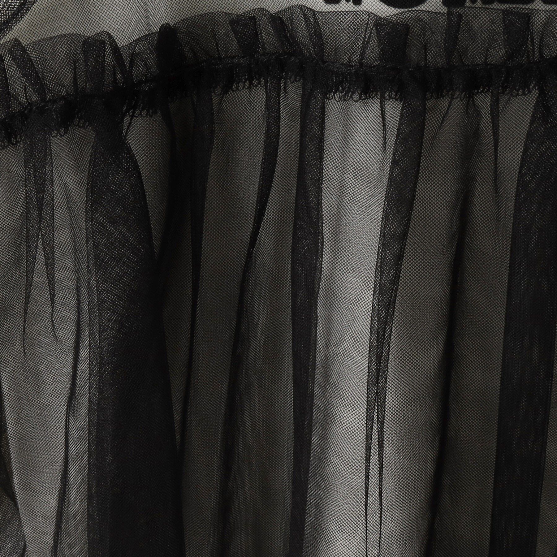 SHOO･LA･RUE「【100-150cm/洗える/2点セット】大人顔負け ロゴロンT＋チュールキャミ」|その他|