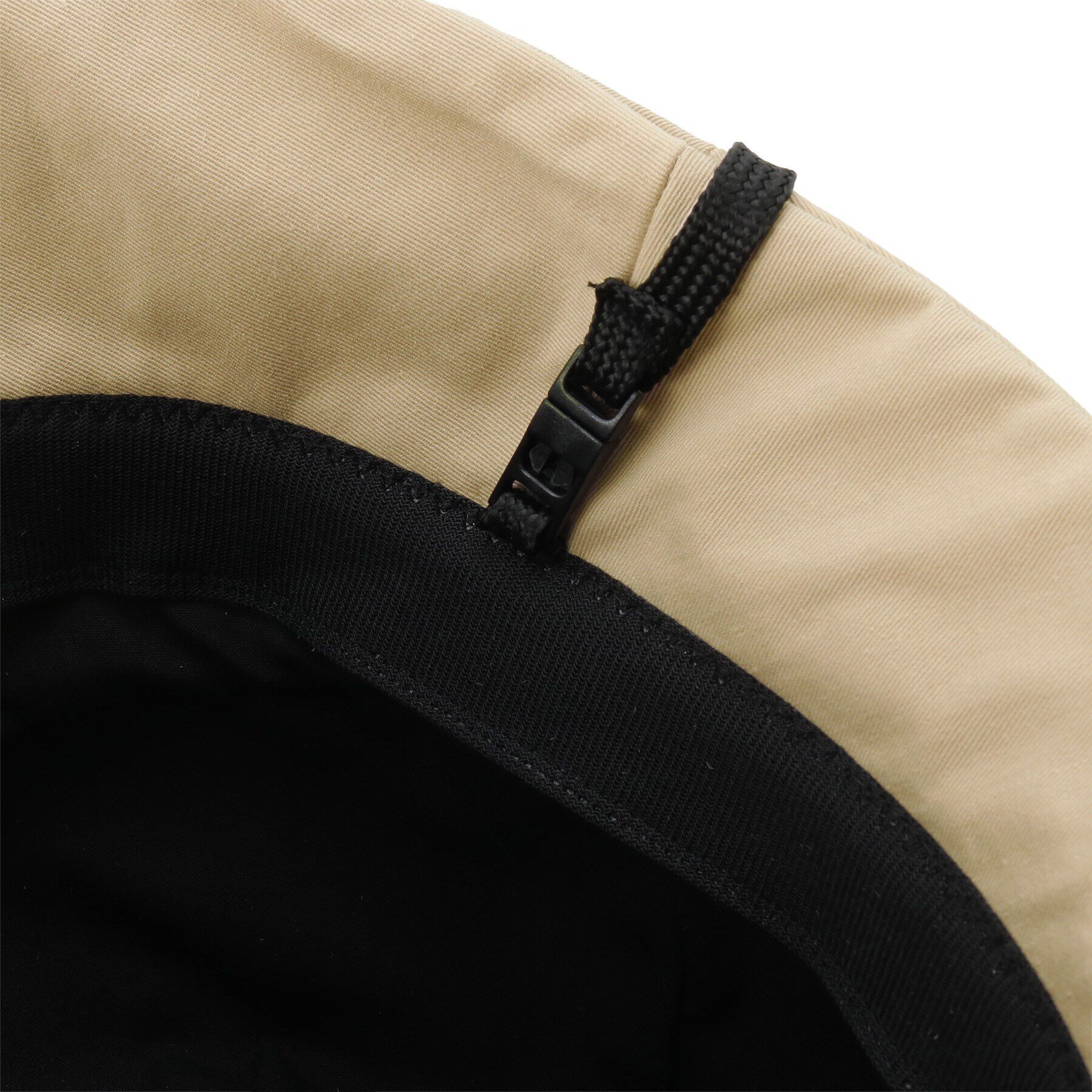 SHOO･LA･RUE「【UVカット】顔周りすっぽりキャスケット【サイズ調整／あご紐付き】」|キャップ・キャスケット|